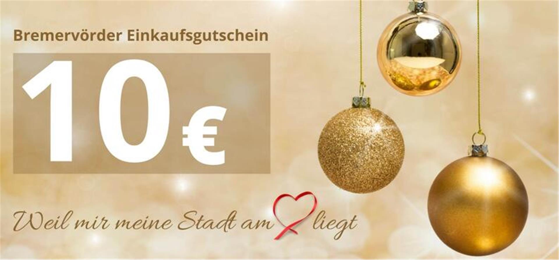 Ab nächster Woche beginnt der Verkauf der beliebten Bremervörder Einkaufsgutscheine in der limitierten Weihnachtsedition.