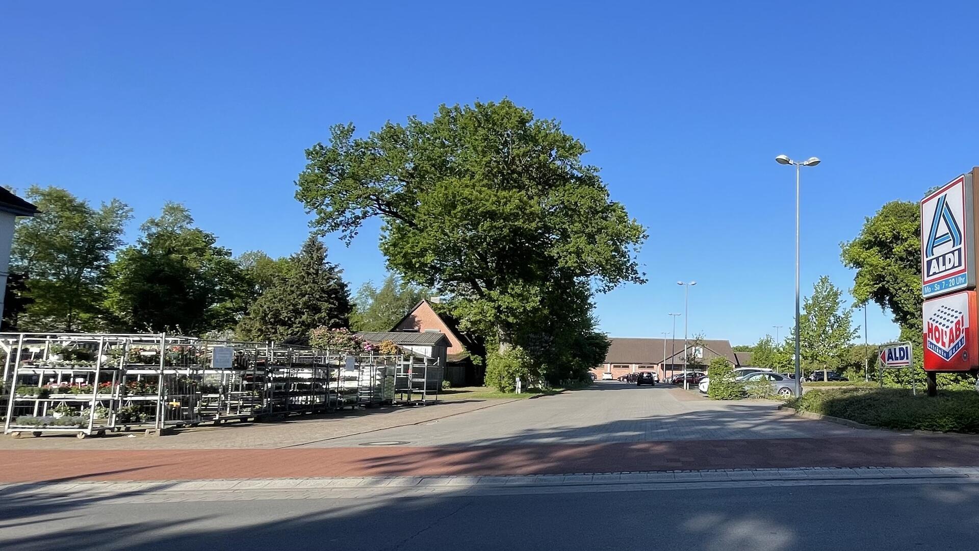 Aldi in Gnarrenburg möchte sich vergrößern und einen Neubau an der Hindenburgstraße errichten.