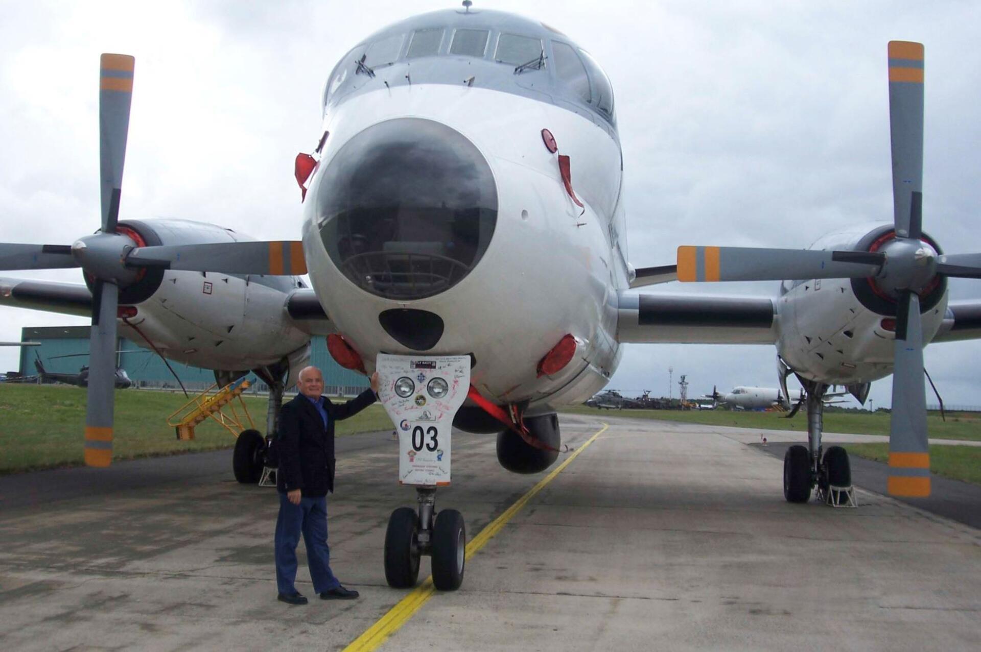 Als 2010 die Breguet Atlantic außer Dienst gestellt wurde,
nahm auch Jürgen Vietor an den Feierlichkeiten des MFG3 in Nordholz teil.