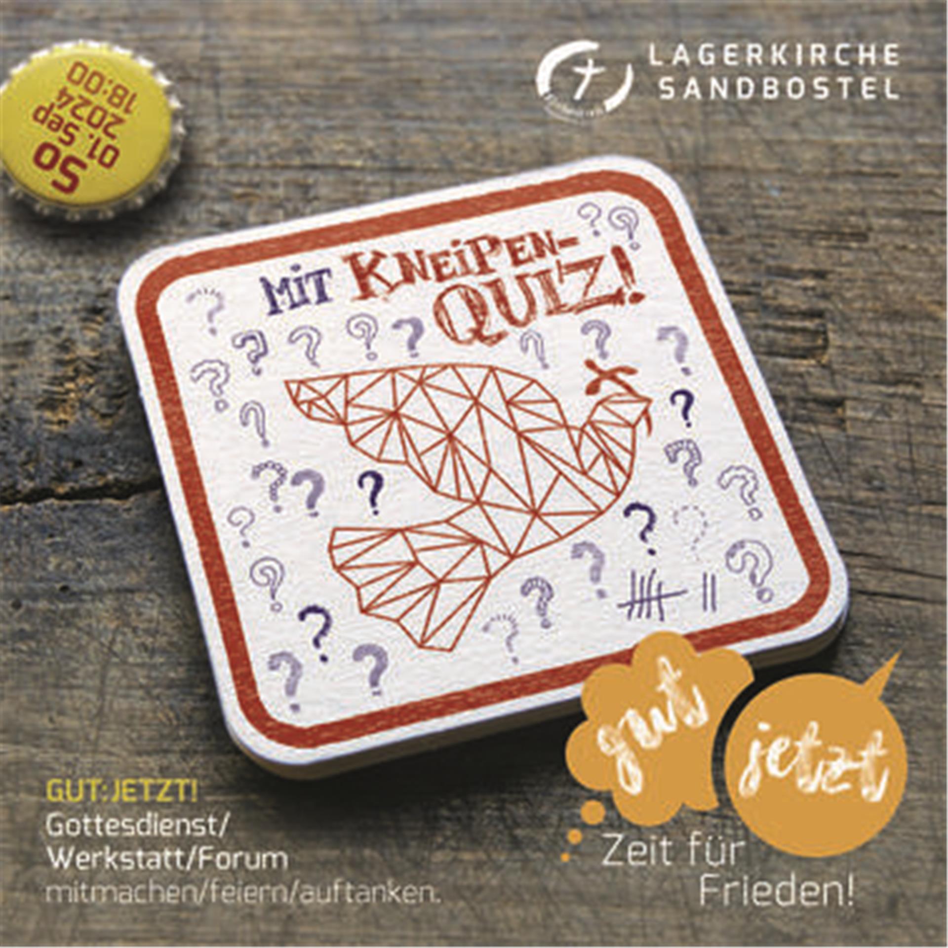 Am 1. September findet in der historischen Lagerküche auf dem Gelände der Gedenkstätte Sandbostel wieder ein „gut:jetzt“-Gottesdienst statt.