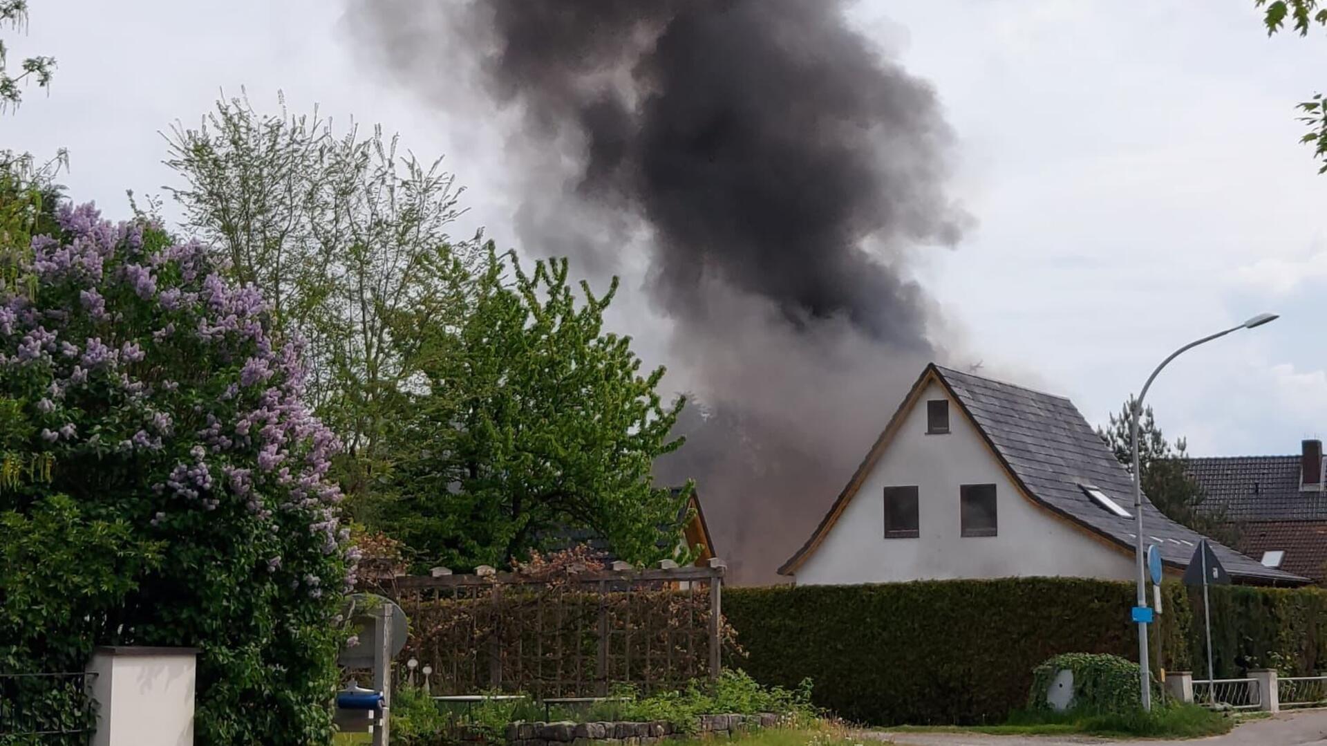 Dorum Brand Einfamilienhaus Specken