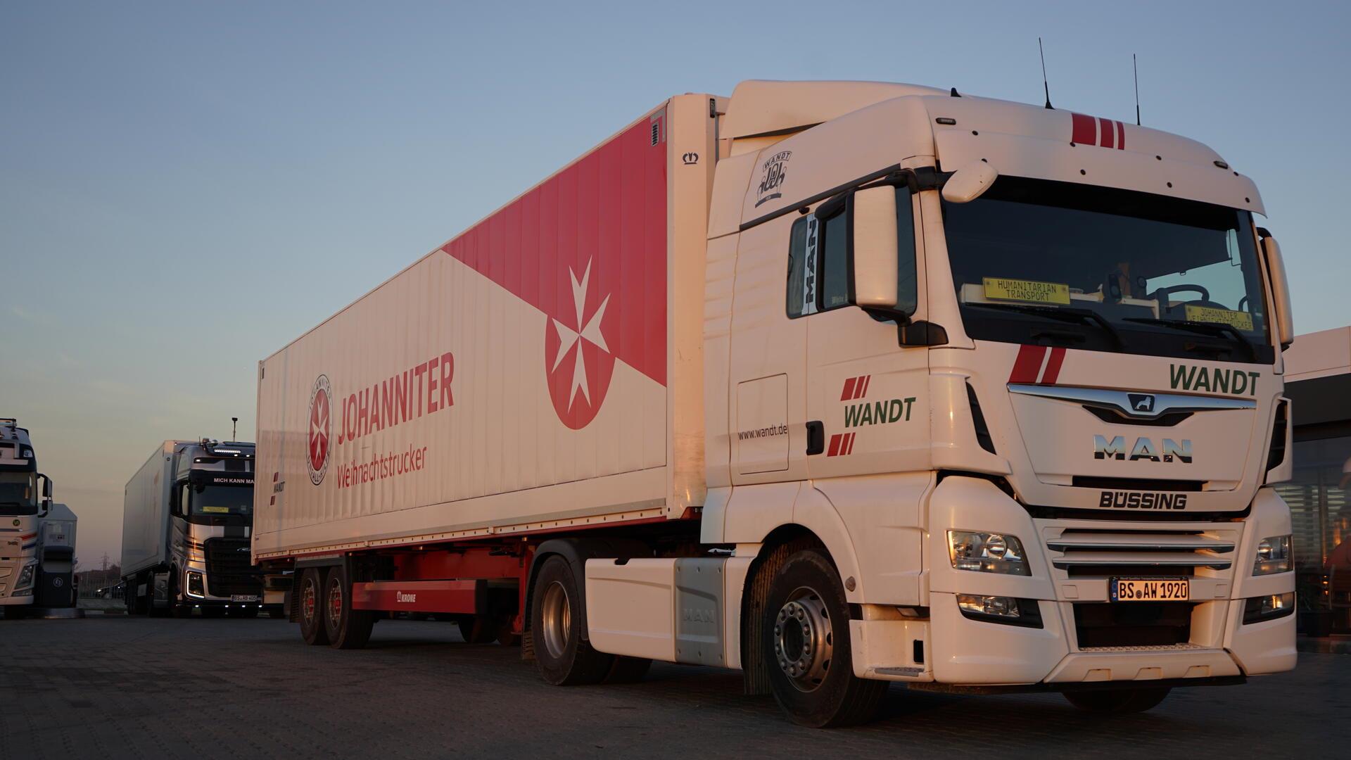 Truck der Johanniter