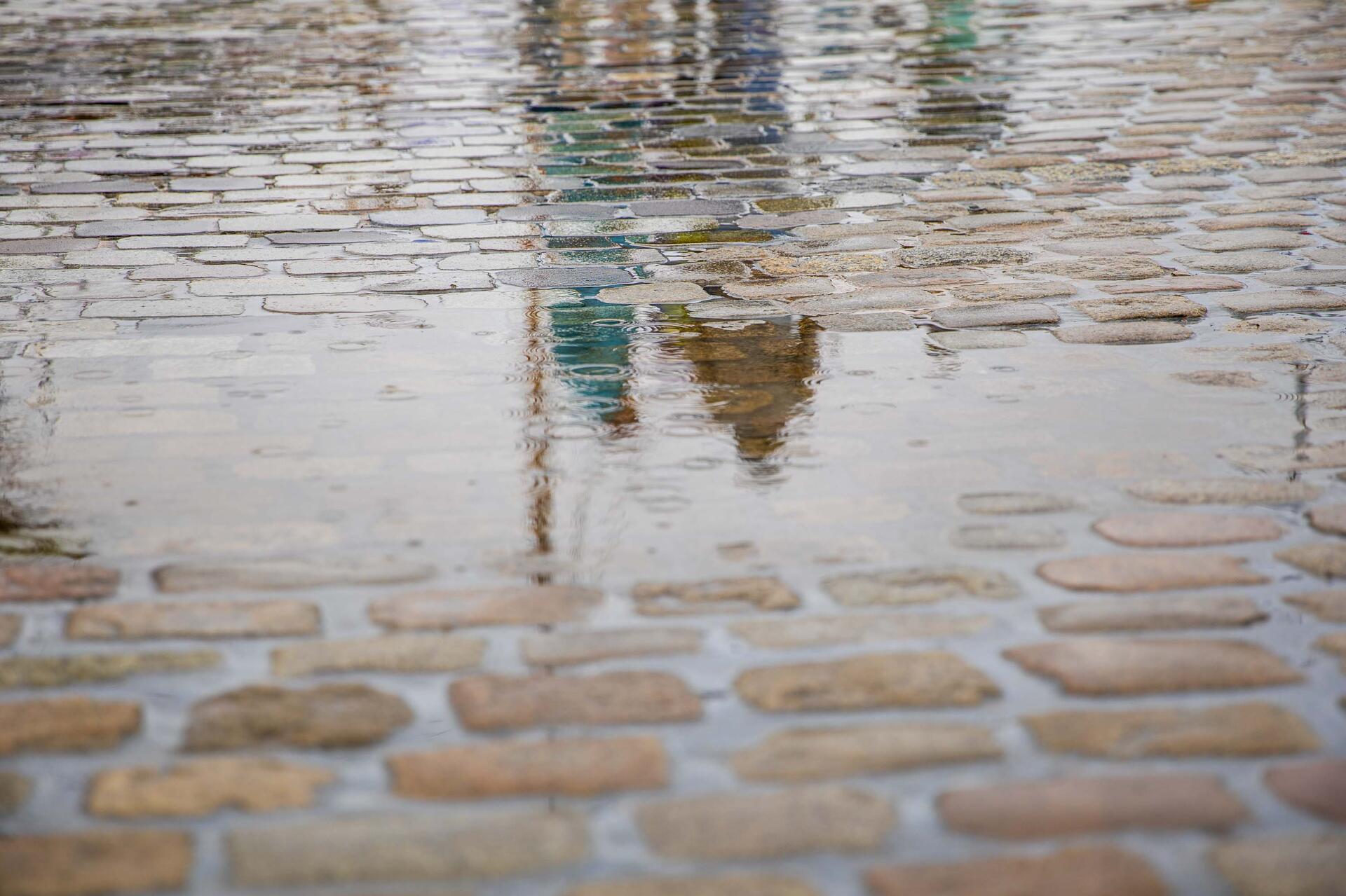 Am Freitag der Maritimen Tage begann der Tag mit viel Regen.