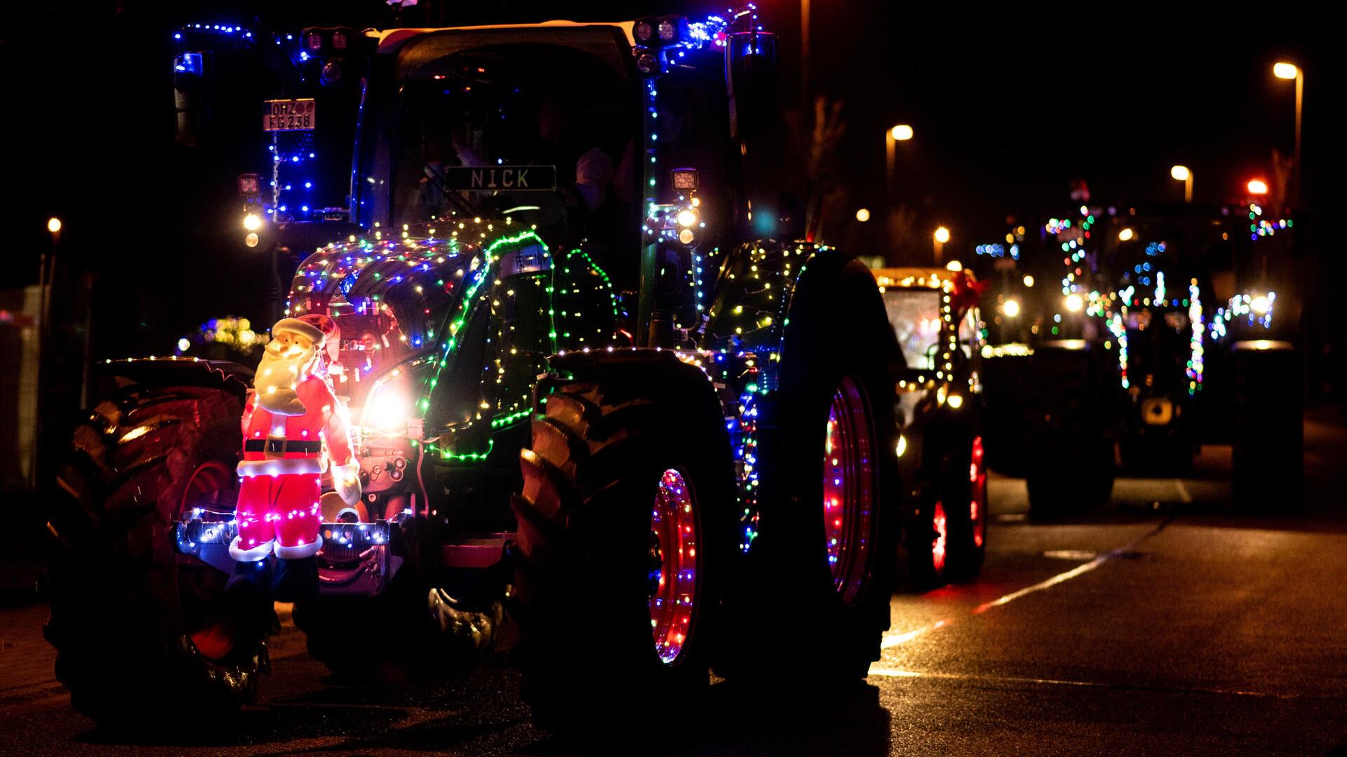 Am Sonnabend wollen Landwirte Weihnachtsstimmung zu den Anwohnern von Bremervörde und umzu bringen.