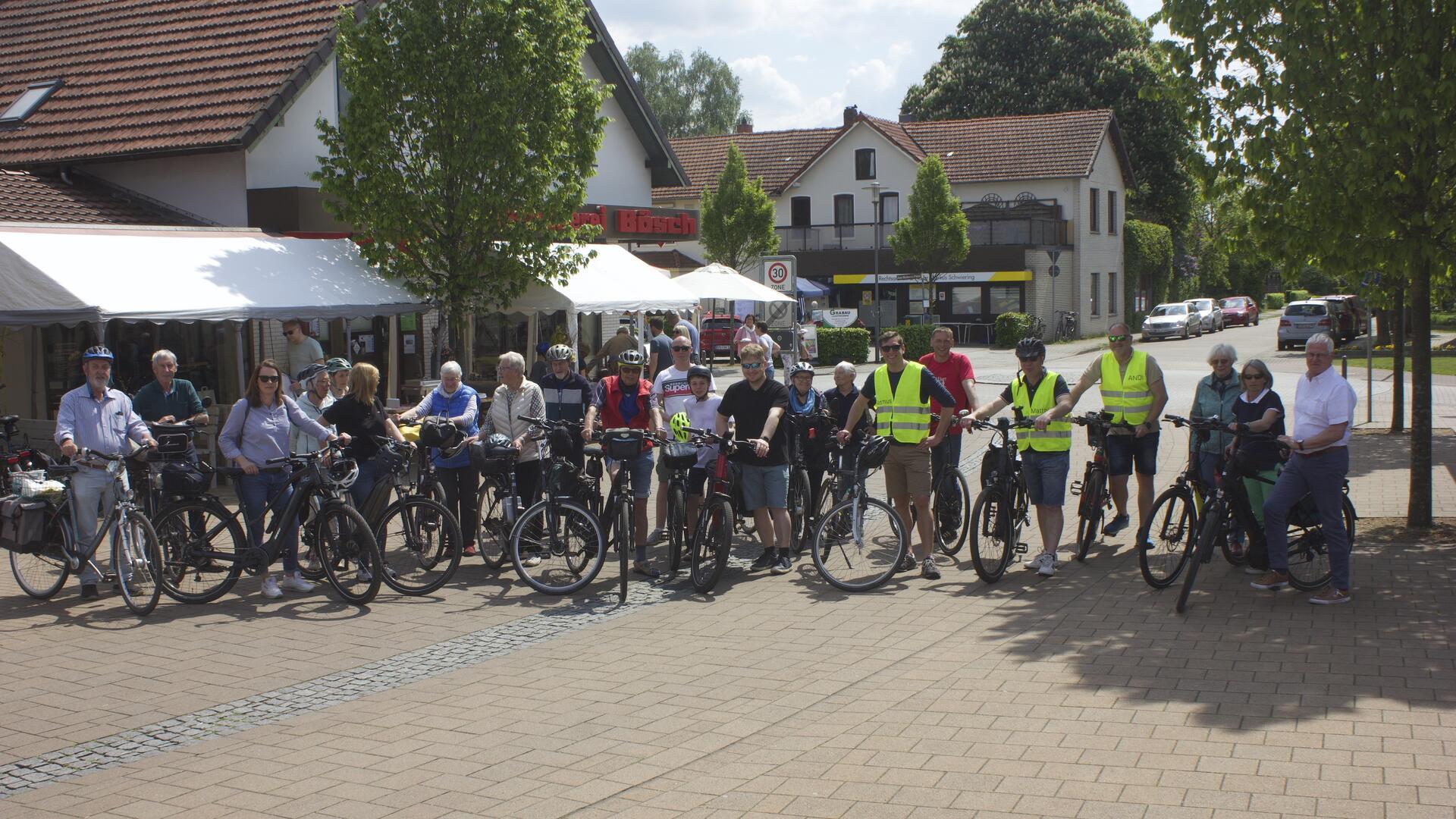 Am Tarmstag wird es wieder drei Fahrradtouren von 40, 30 und 10 Kilometer Länge geben.