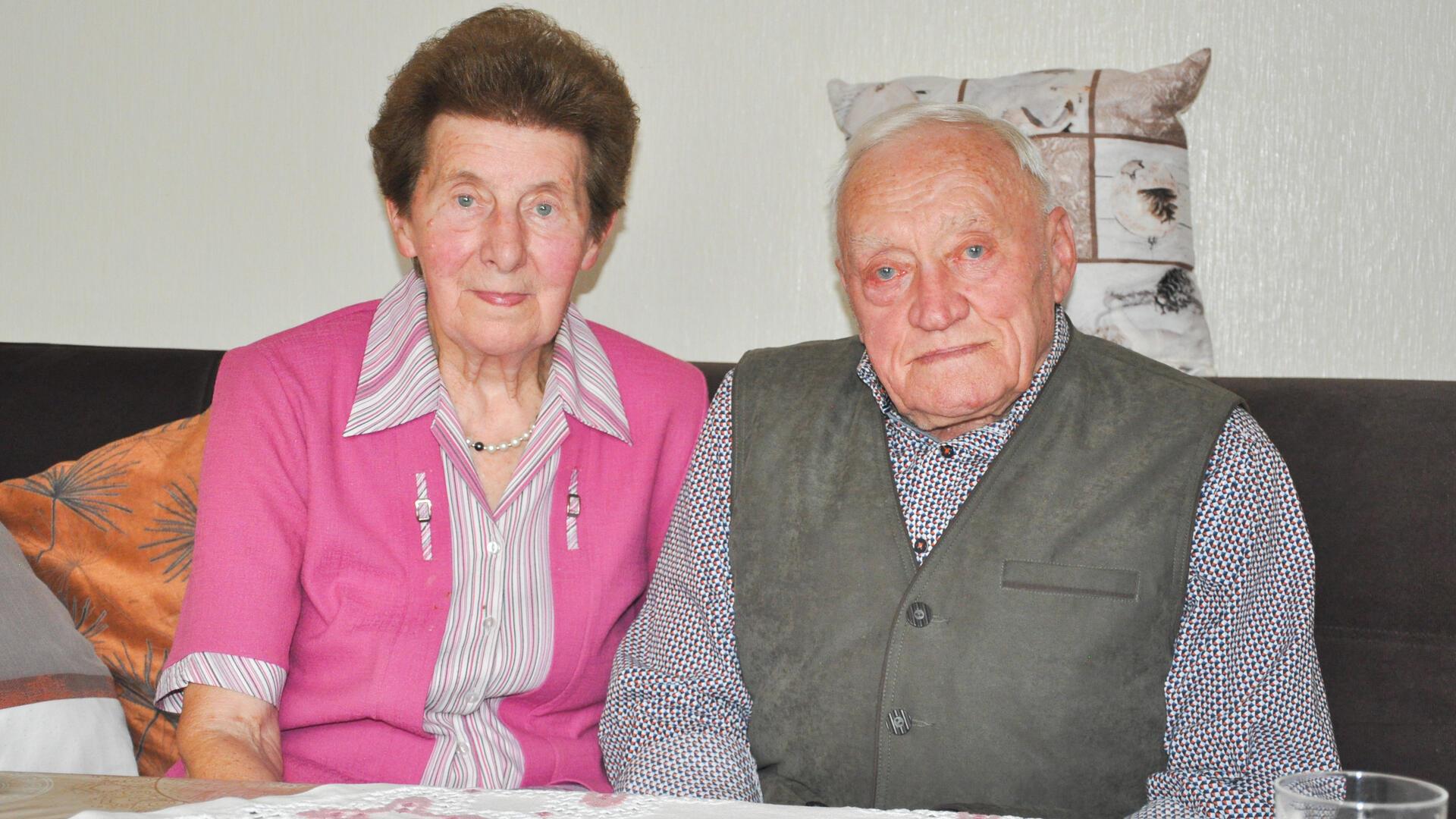 Annemarie und Johann blicken auf eine lange gemeinsame Zeit zurück.