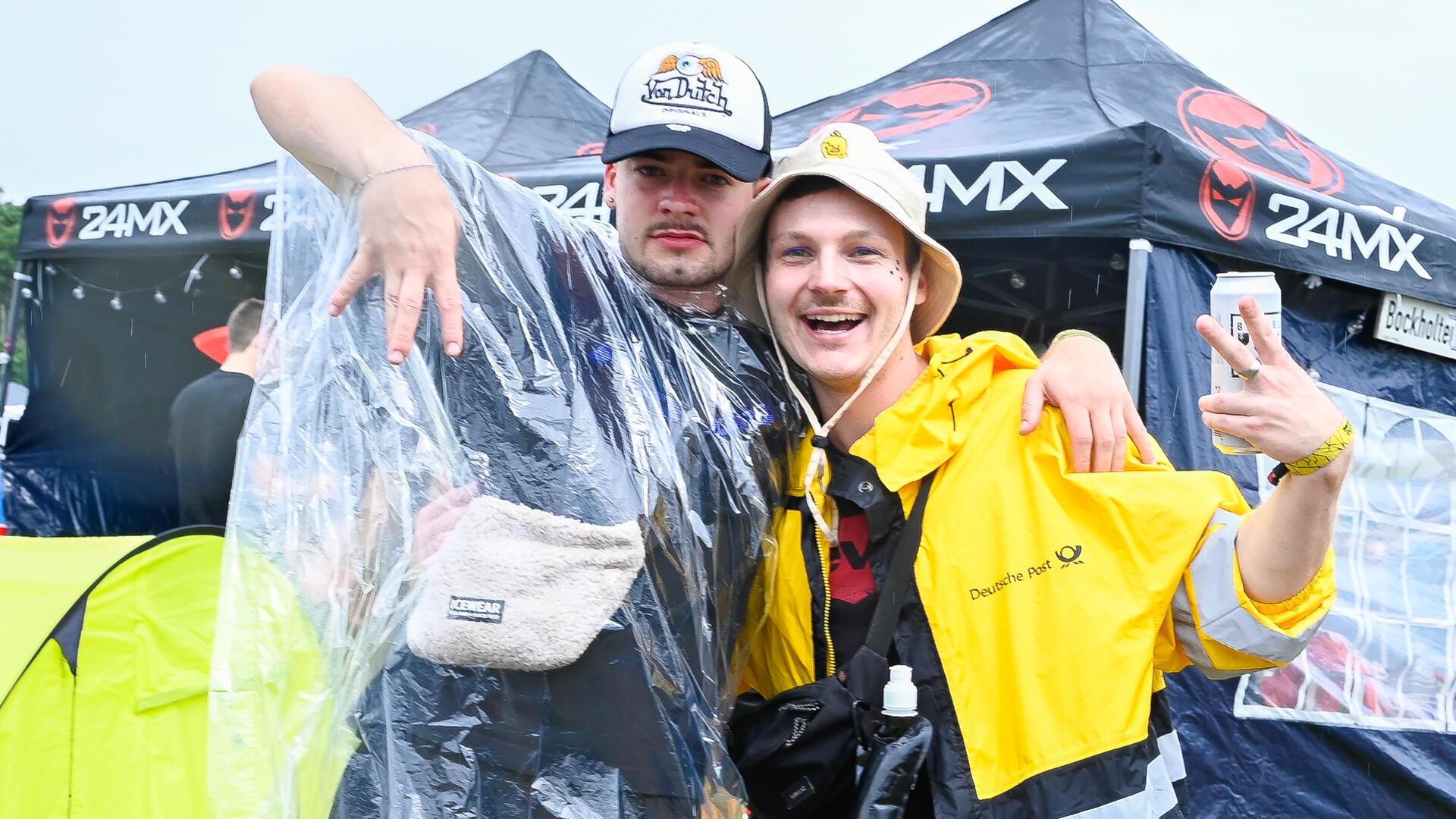 Auch am Festival-Freitag ging es beim Hurricane ordentlich ab.