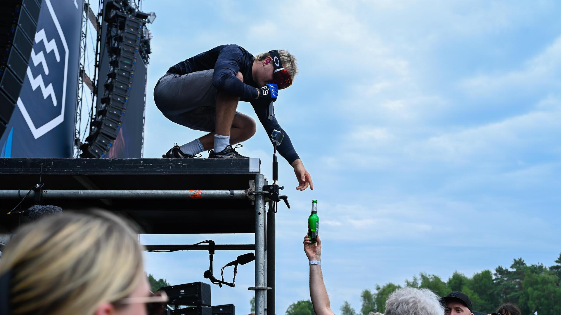 Auch am Festival-Freitag ging es beim Hurricane ordentlich ab.