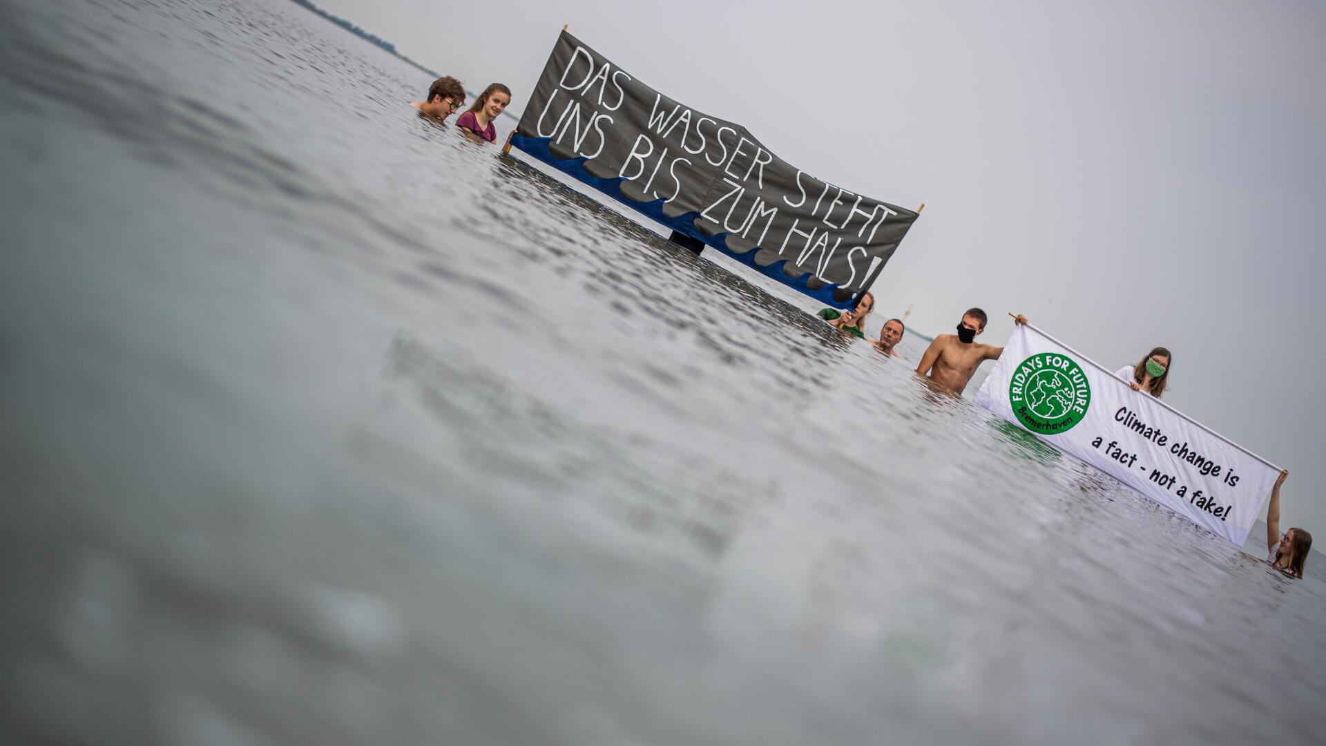 Aktion der Fridays for Future