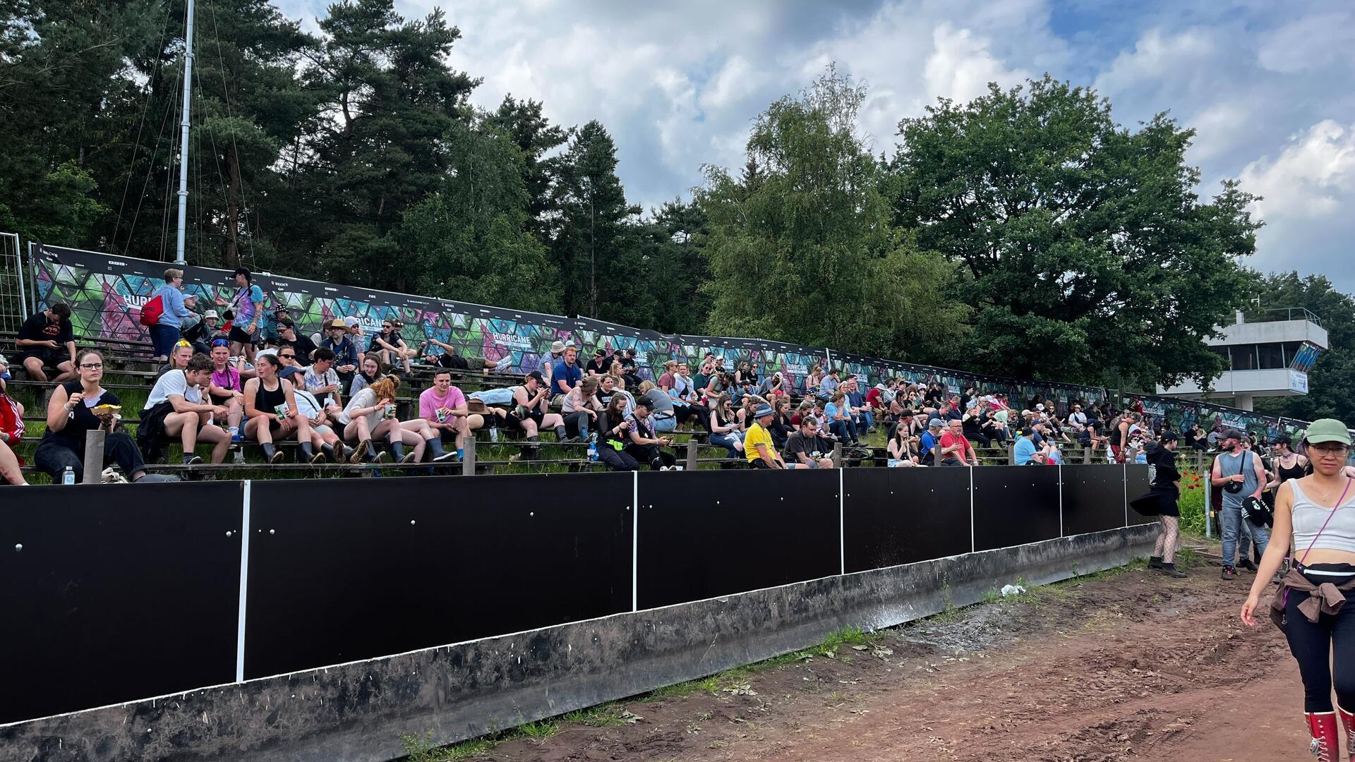 Auch die größten Festivalfans brauchen mal eine Pause.