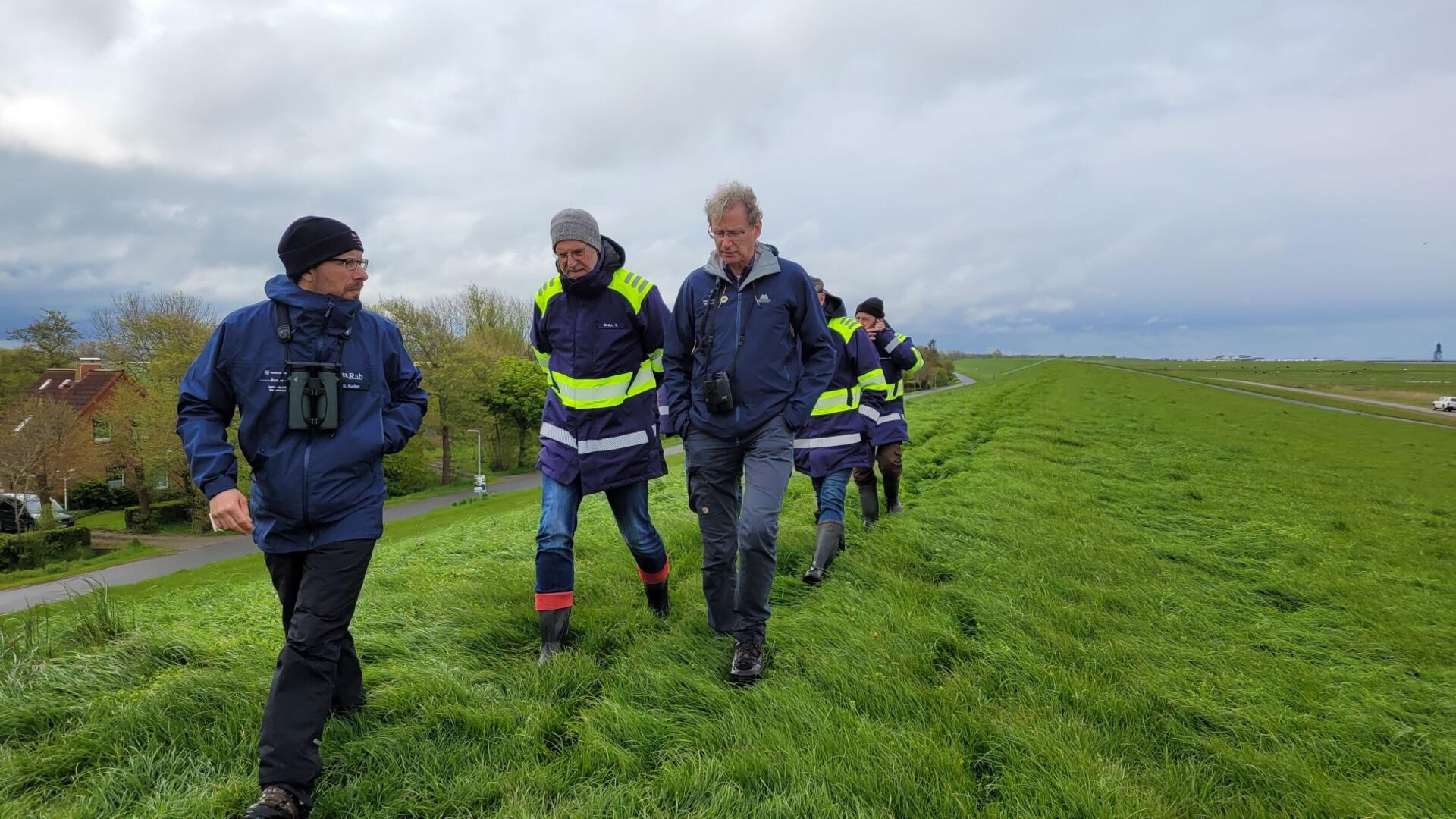 Deichschau April 2024 Wurster Nordseeküste Landkreis Cuxhaven