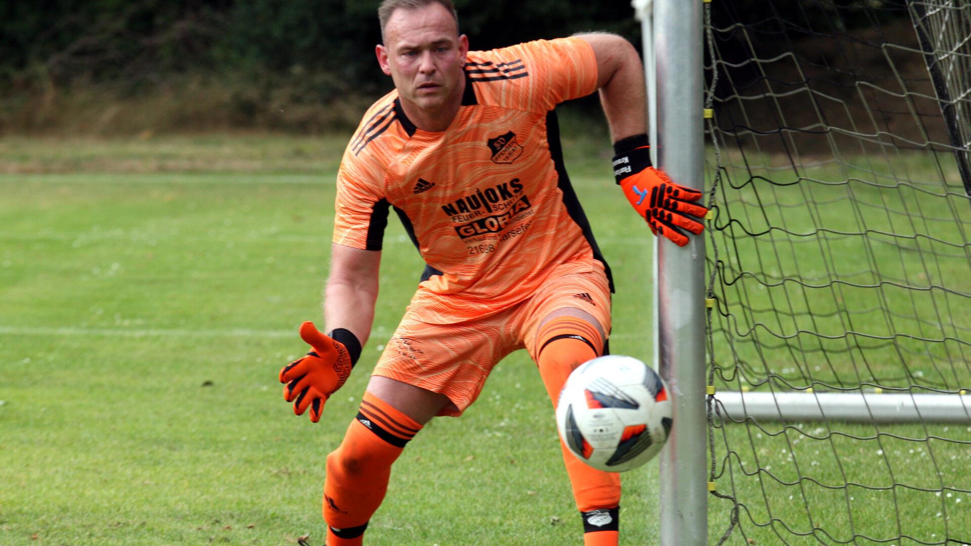 Beim SV Ippensen war Torhüter Florian Krause der große Rückhalt. Er beendete seine Karriere und wechselt zum SV Anderlingen.