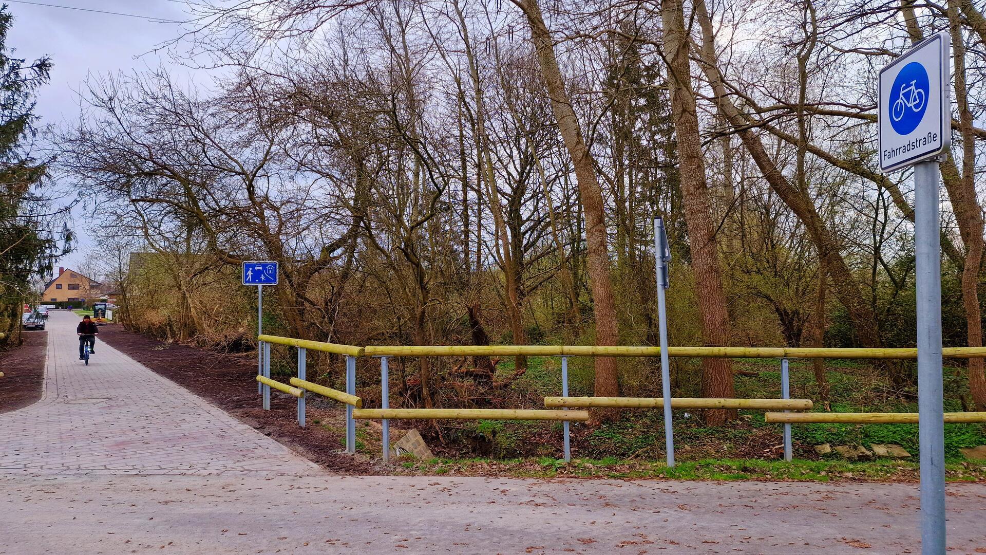 Fahrradachse auch über Lanhauser Straße zu erreichen