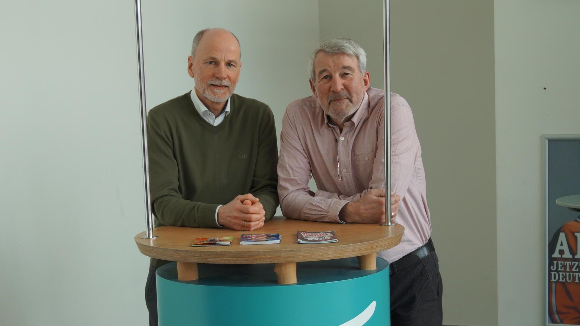  Jörg Göddert, TiF-Geschäftsführer (rechts im Bild, mit dem Wespa-Vorstandsvorsitzenden Rolf Sünderbruch)