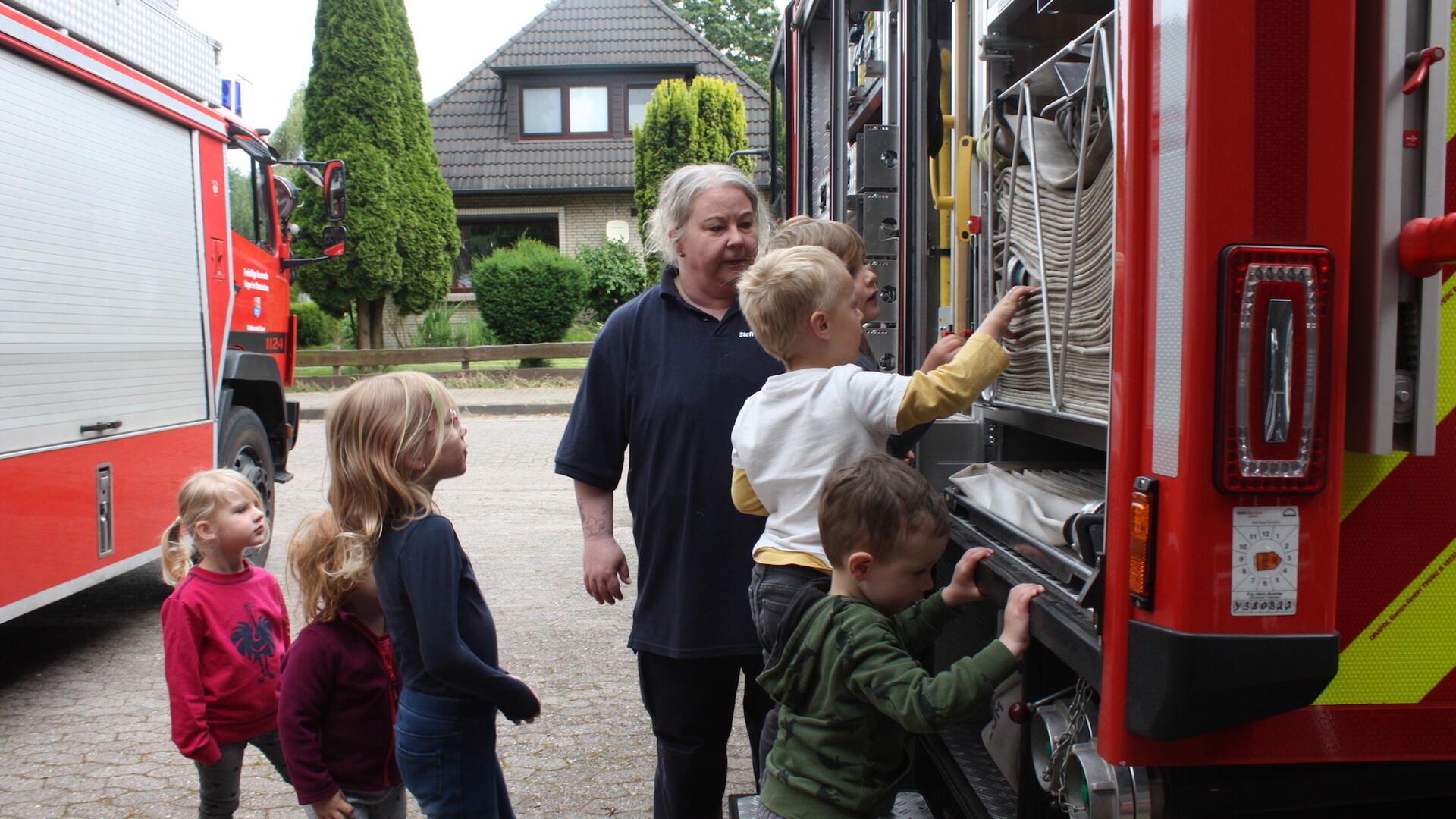 Kinder Feuerwehr