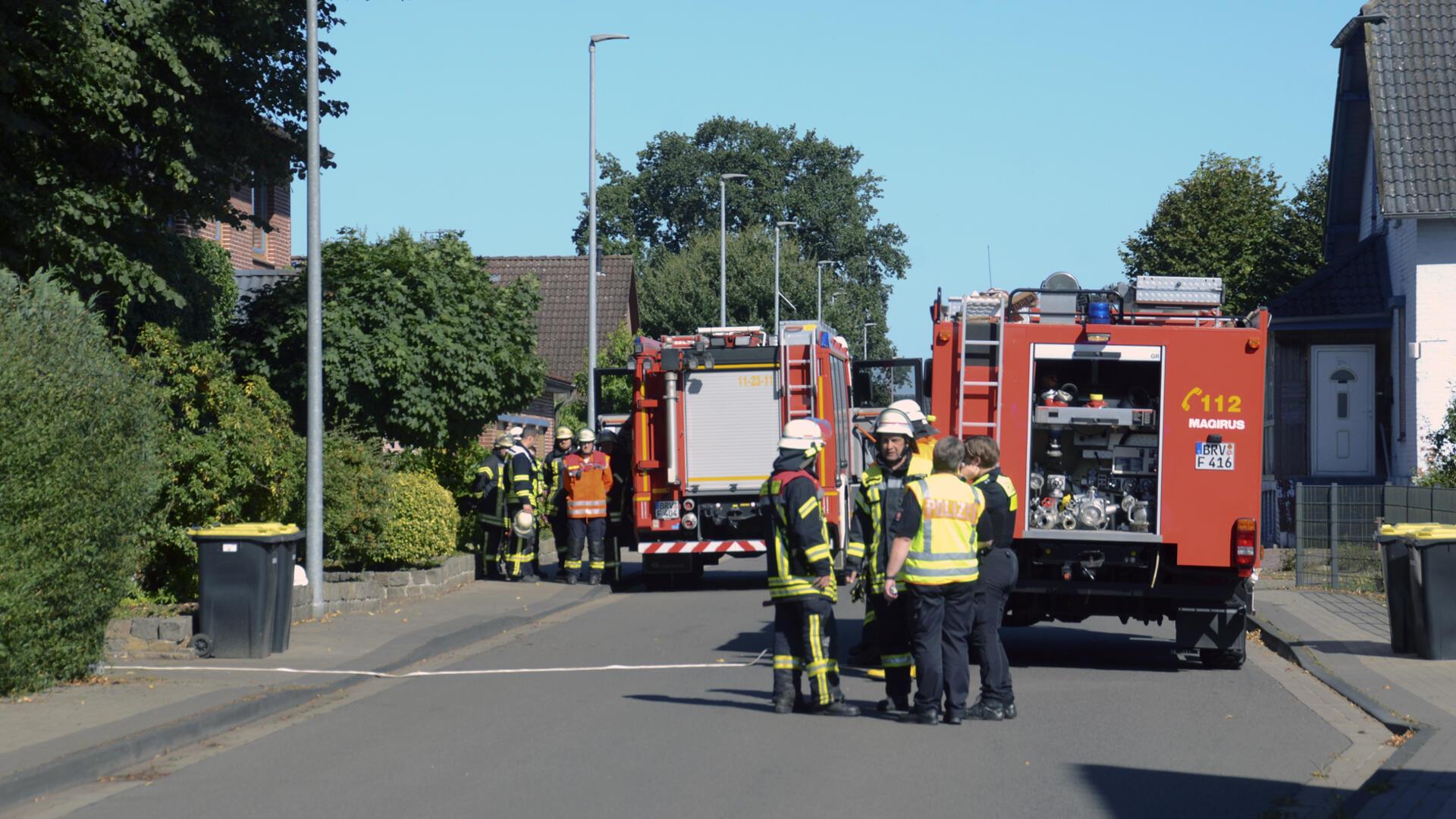 Feuerwehreinsatz in Hesedorf: „Gebäudebrand“ nach Kurzschluss