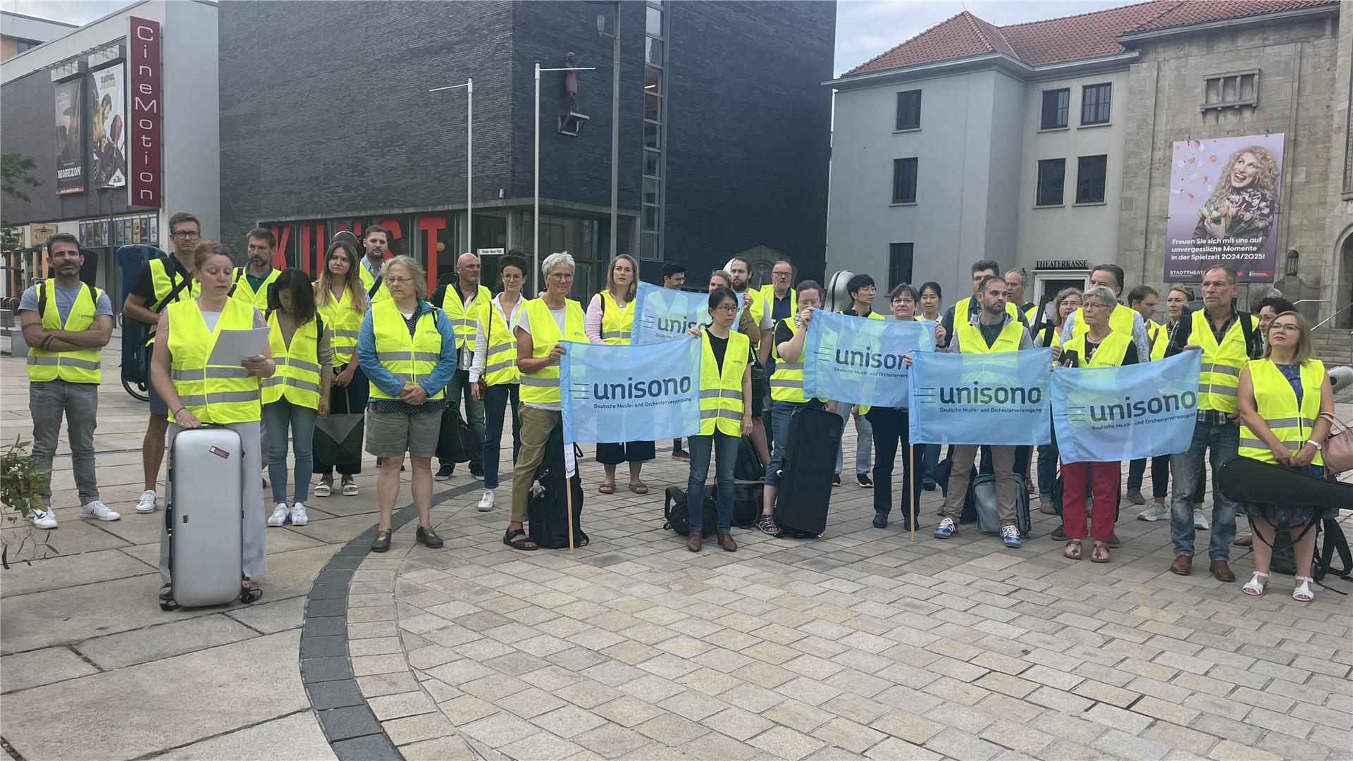 Philharmonisches Orchester protestiert gegen Pläne