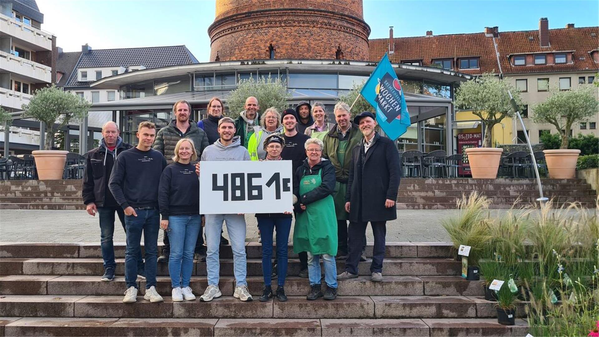  Sozialer Tag auf dem Wochenmarkt Geestemünde war Erfolg