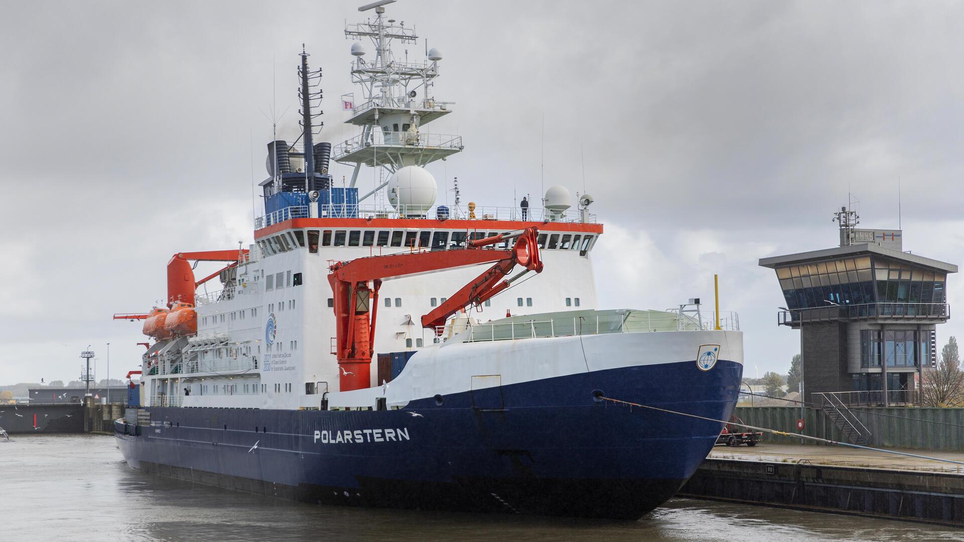 Forschungsschiff „Polarstern“ ist zurück in Bremerhaven