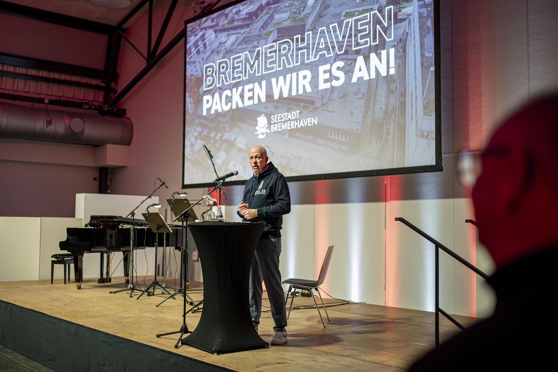 Bremerhaven – packen wir es an!“ Torsten von Haaren inspiriert das Publikum mit ...