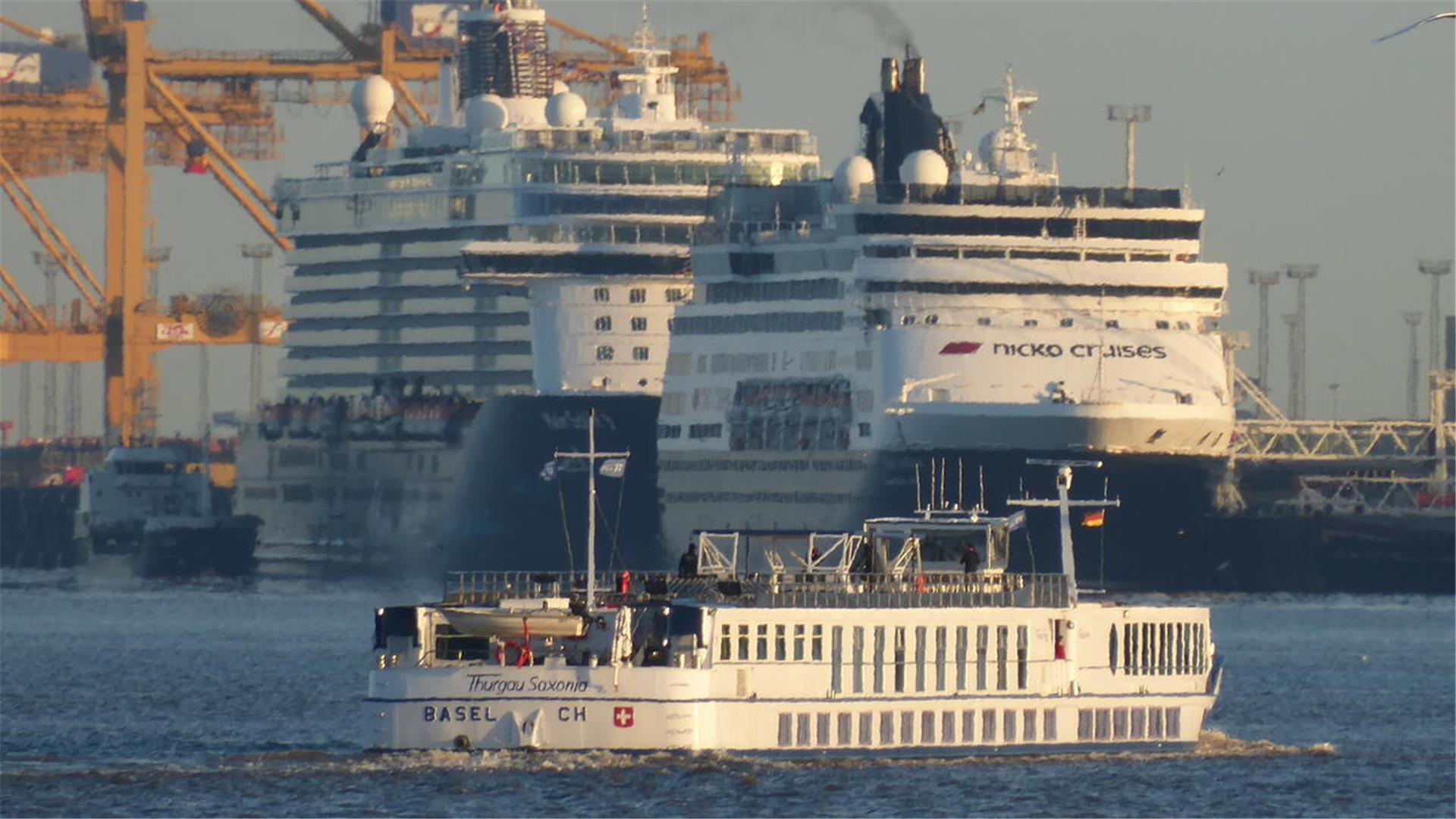 Flusskreuzfahrtschiff Thurgau Saxonia