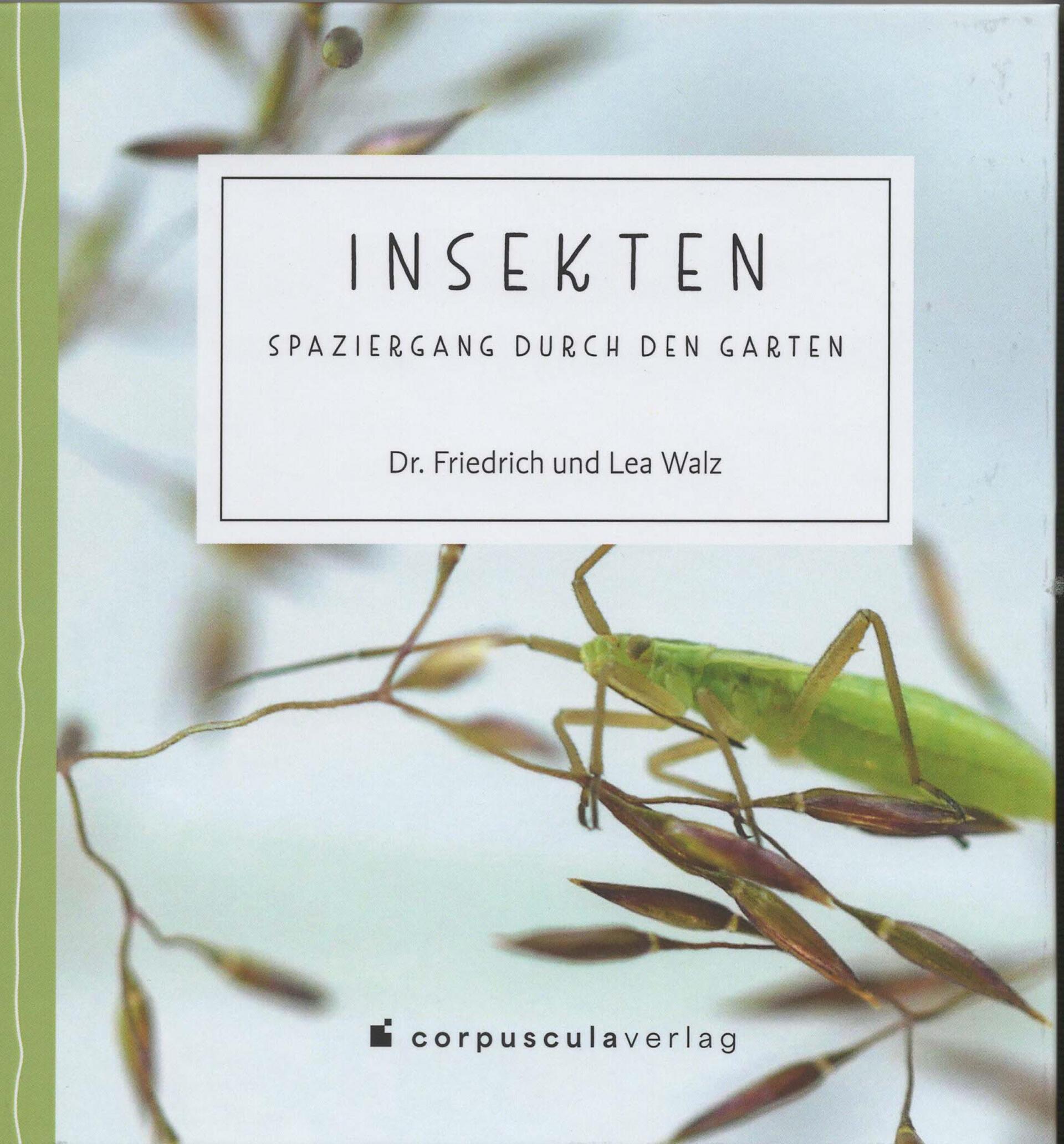 Buchvorstellung mit Autor Dr. Friedrich Walz - Insekten - Spaziergang durch den Garten