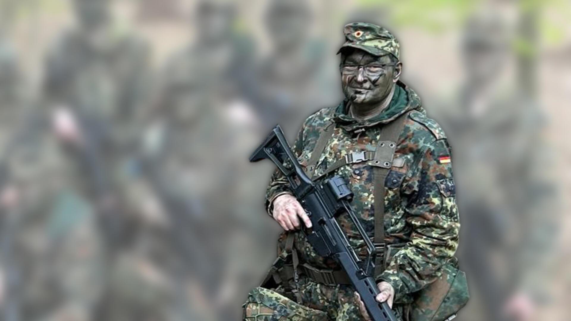 Christian Heske, der Reservist. Der Journalist berichtet, wie er Fishtown Guard erlebt.