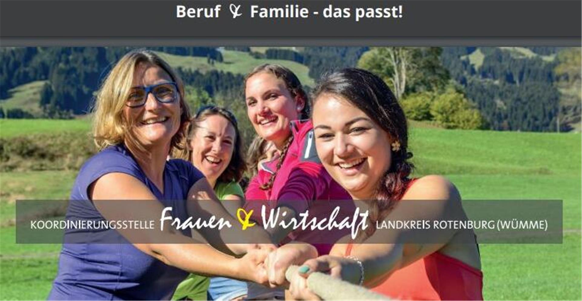 Deckblatt des Flyers der Ko-Stelle Frauen & Wirtschaft