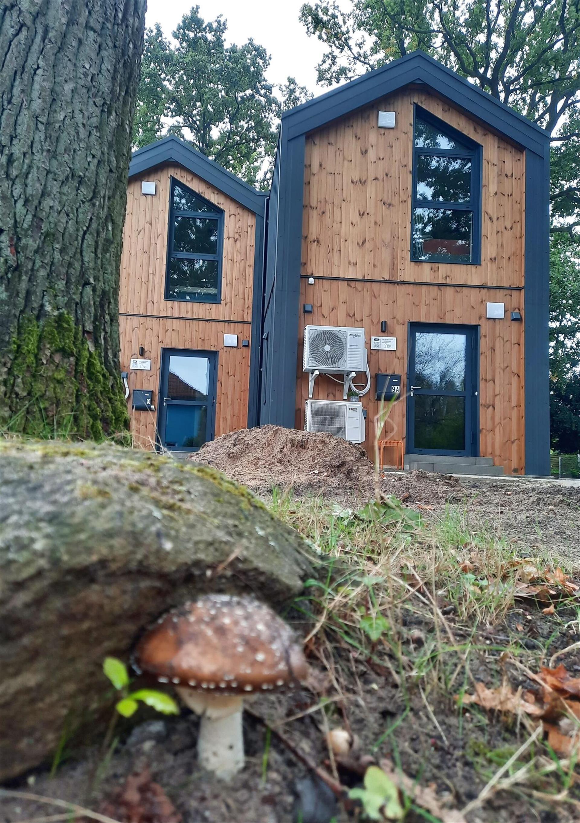 Das Doppelhaus am Eichenweg in Rotenburg.