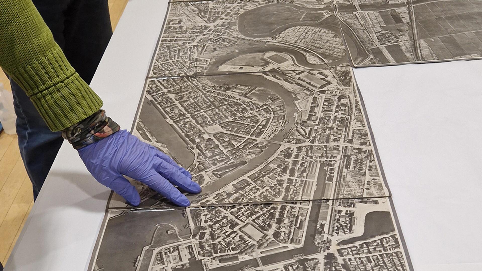 Das Historische Museum Bremerhaven hat Fotos geschenkt bekommen, die nun zu einer Collage zusammengesetzt wurden.