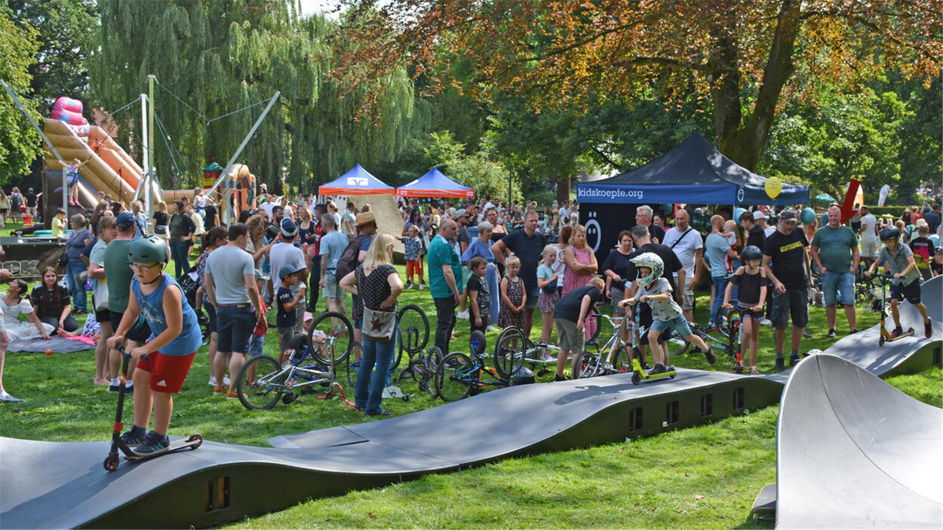 Das „Kids World Festival“ hat in den zurückliegenden Jahren stets für einen vollen Zevener Stadtpark gesorgt. Es soll am 4. August stattfinden.