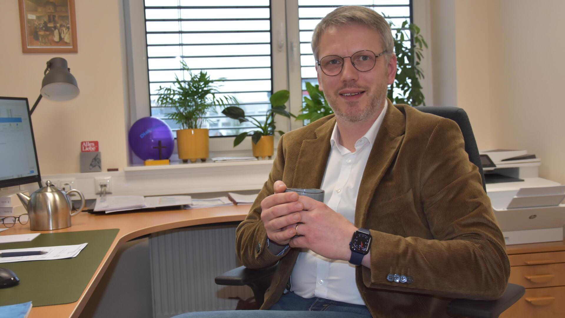 Heiko Meier, Geschäftsführer der Diakoniestation des Kirchenkreises Bremervörde-Zeven.