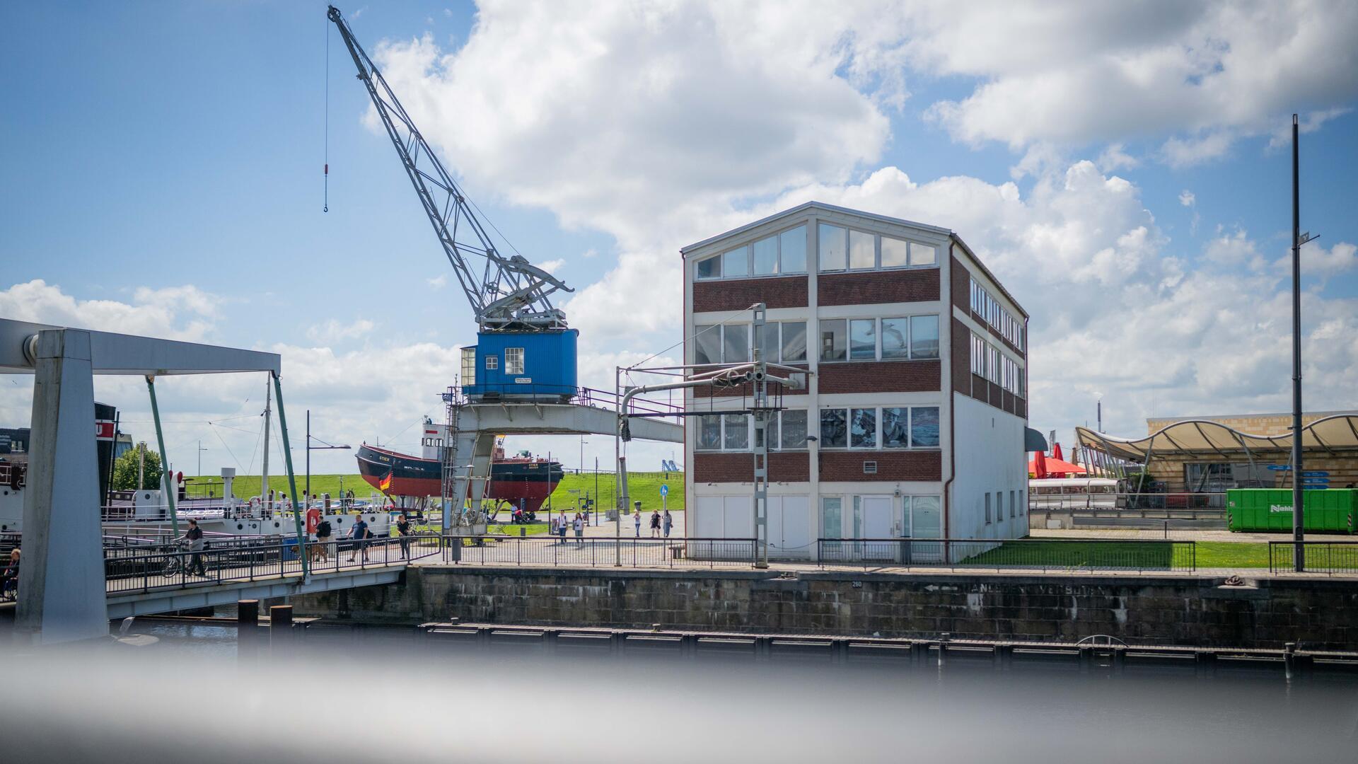 Koggenbräu-Gebäude am Alten Hafen