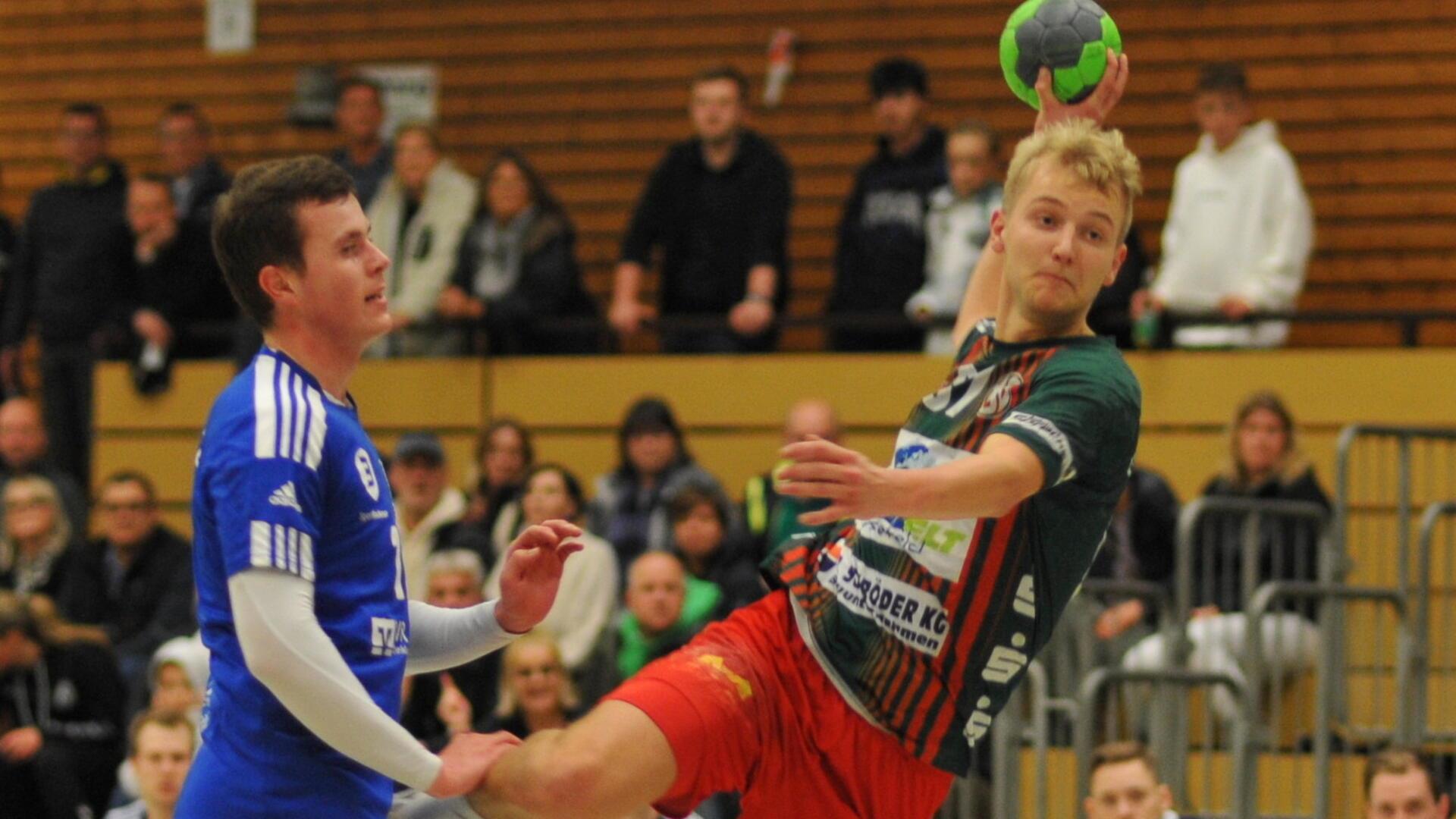 David Meinke war mit sieben Treffern bester Feldtorschütze seines Teams.