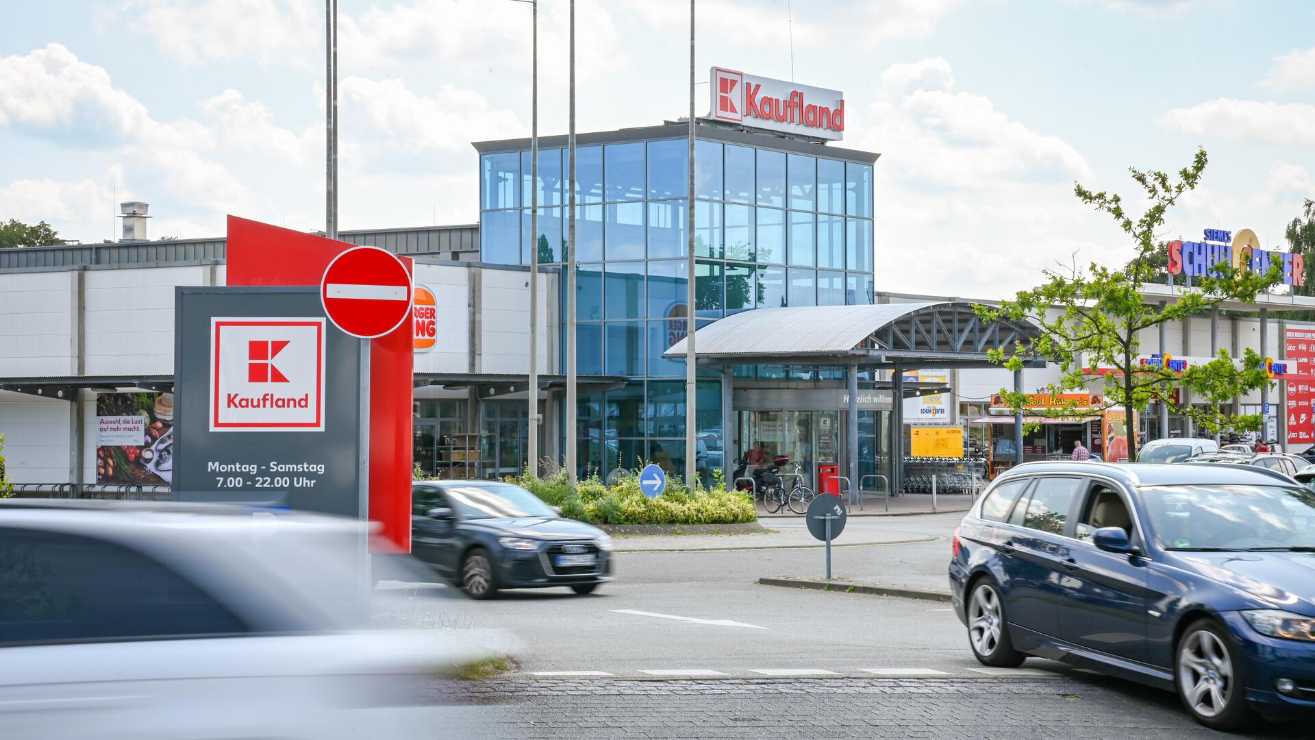 Der Kaufland-Markt an der Pferdebade.