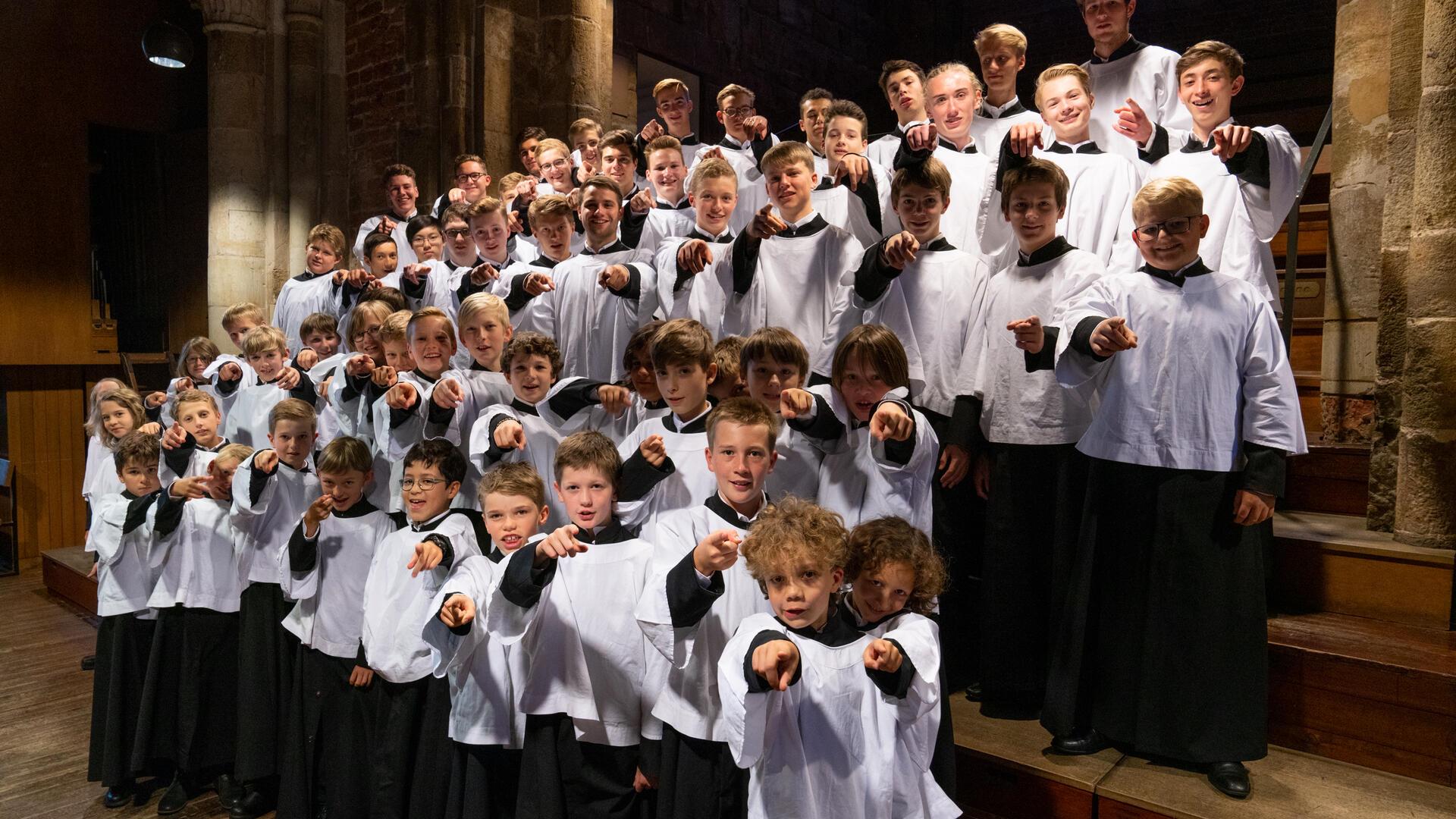 Der Knabenchor Unser Lieben Frauen Bremen interpretiert Bachs berühmte Johannes-Passion in der Großen Kirche.