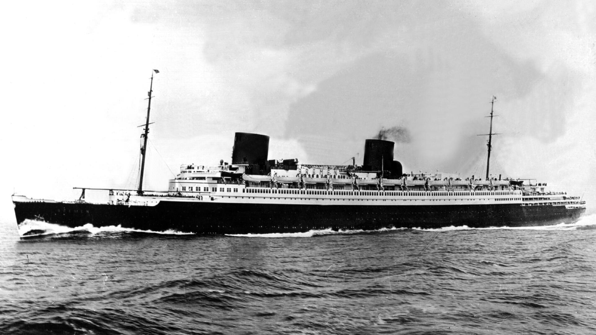 Der Luxusdampfer "Bremen" des Norddeutschen Lloyds war für jüdische Flüchtlinge die Rettung.