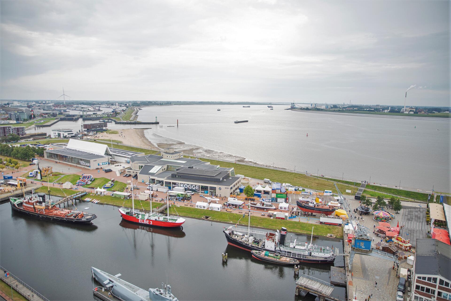 Der Museumshafen ist für viele Besucher der Maritimen Tage mit einer weiten Anre...