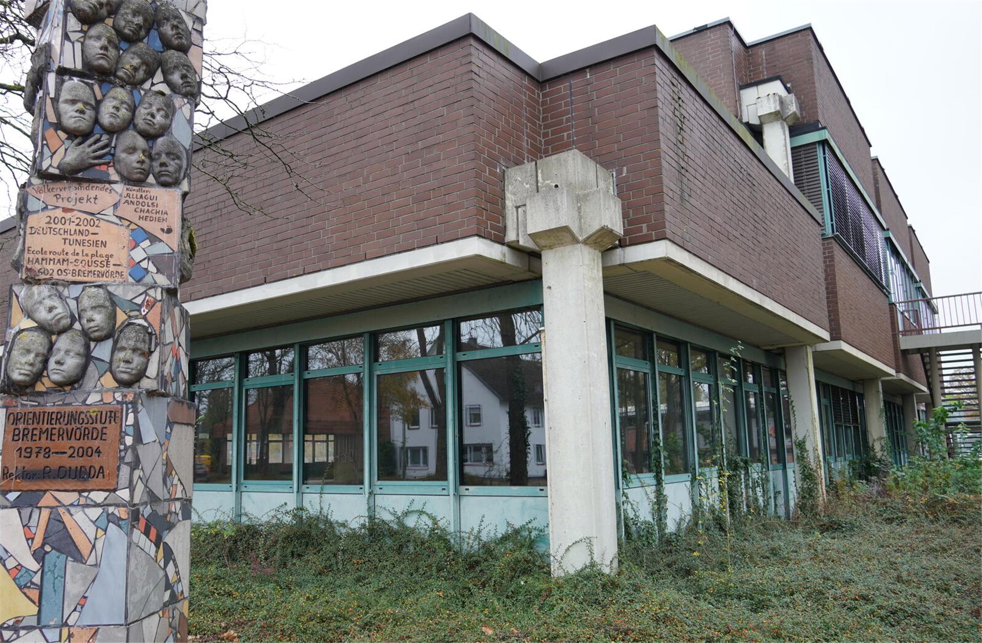 Der „OS-Würfel" im Schulzentrum Engeo soll umfänglich saniert und zu einem Lernhaus umgebaut werden.