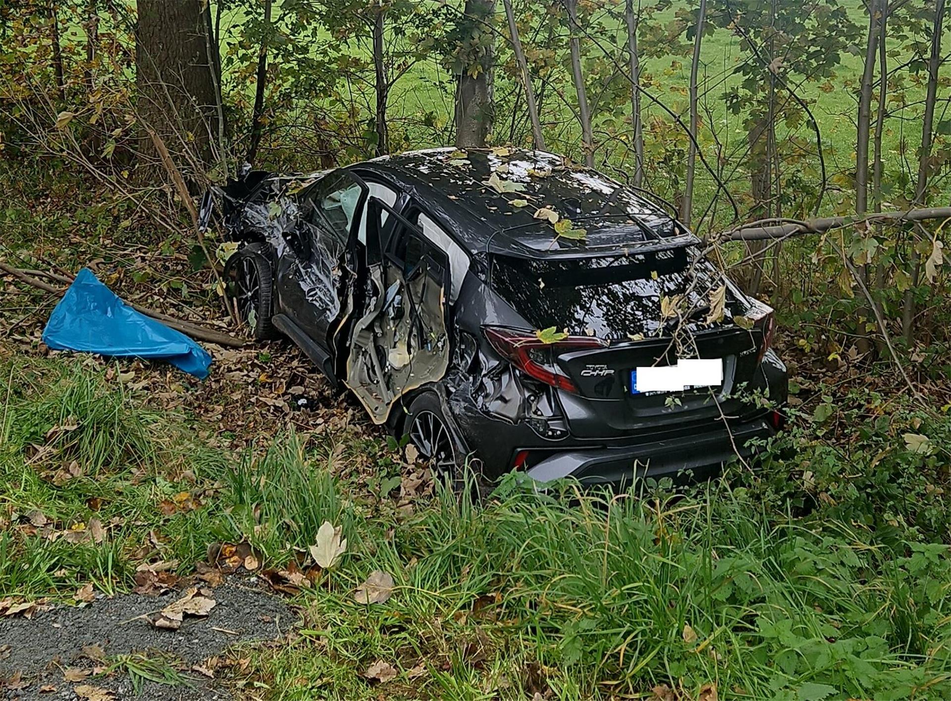 Beschädigtes Auto