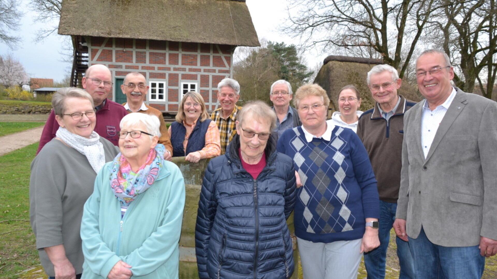 Der Vorstand des SoVD Sittensen-Lauenbrück