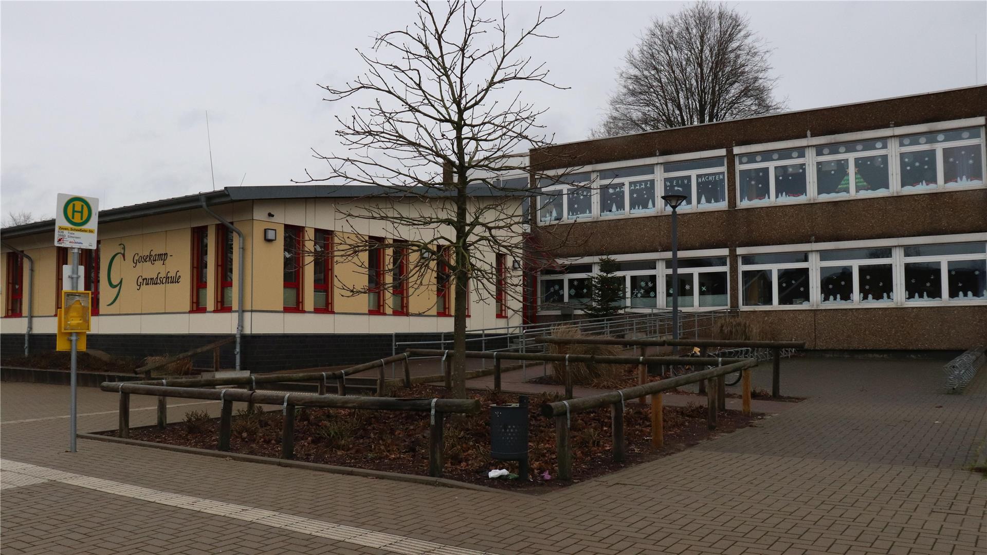 Die Gosekamp-Grundschule in Zeven