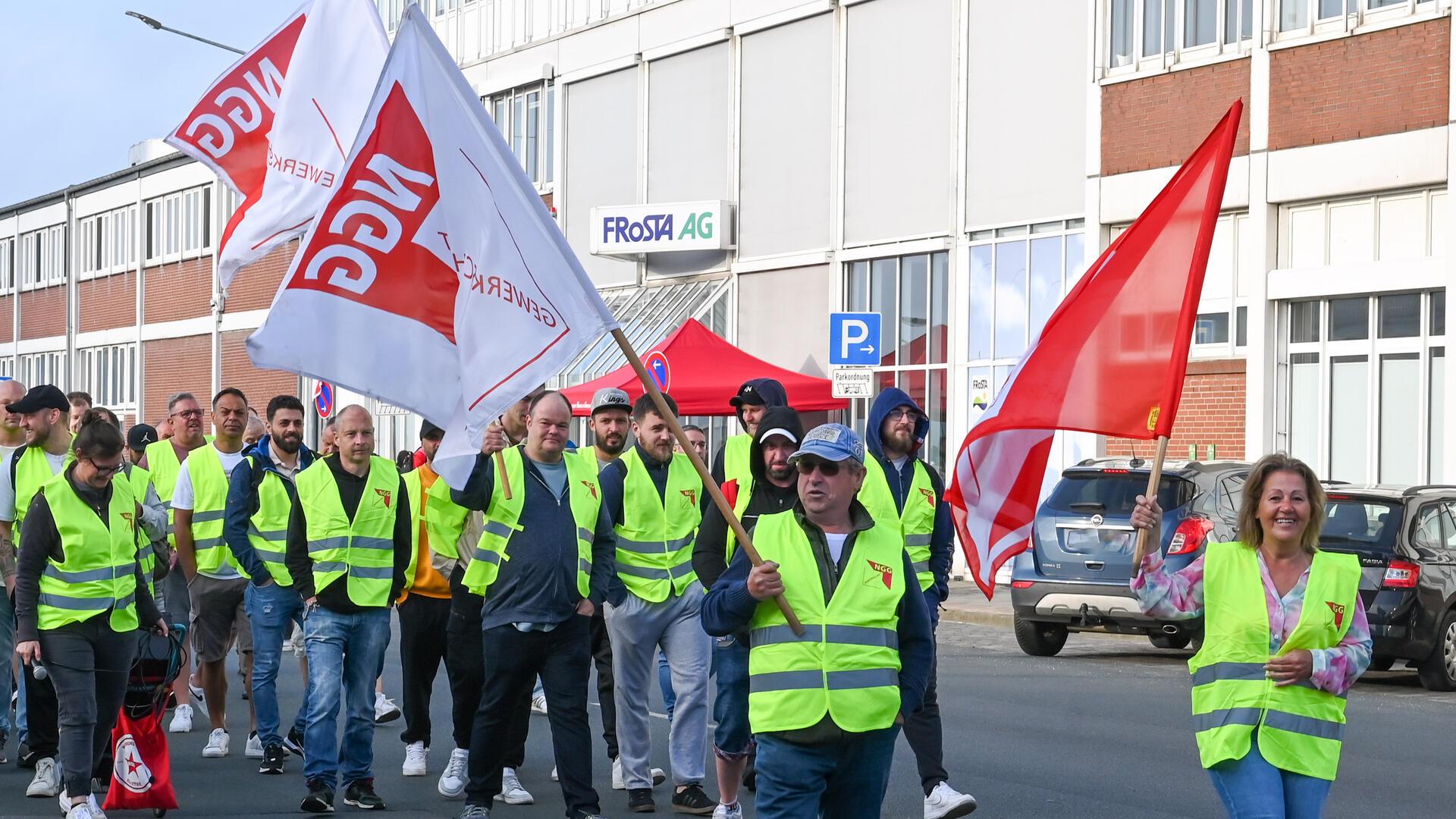 warnstreik bei Frosta