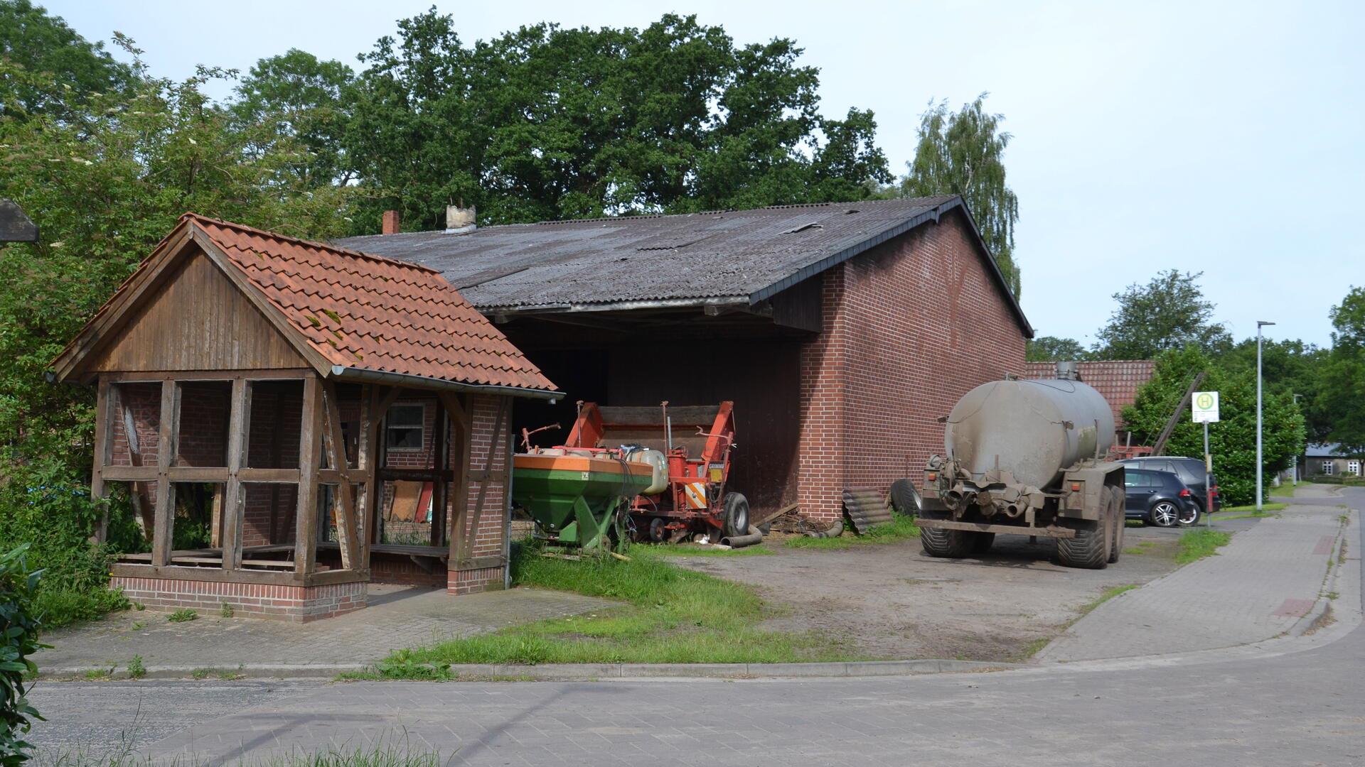 Bushaltestelle Mulmshorner Straße in Nartum