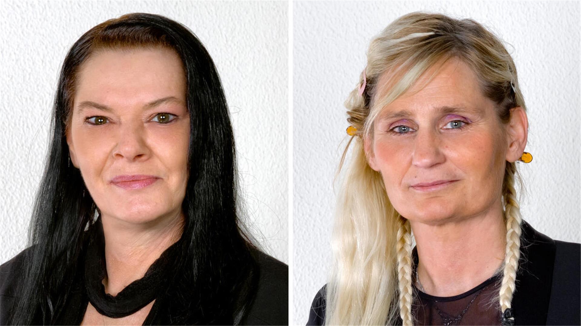 Die Einzelabgeordneten Claudia Baltrusch (links) und Bianca Ax beschreiten den Klageweg. 