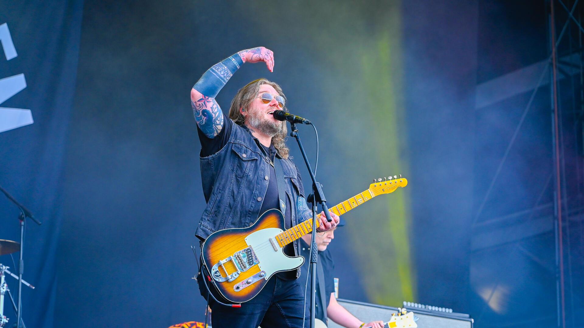 Die Fans feierten ordentlich beim Auftritt von Gaslight Anthem.