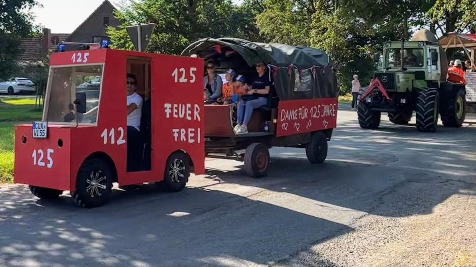 Die Feuerwehr Elmlohe hat schon zwei Mal an den Herausforderungen der Firefighter Combat Challenge in Bremerhaven teilgenommen und bot diesen Wettkampf jetzt auch beim Jubiläum zum 125-jährigen Bestehen für alle Gäste an.