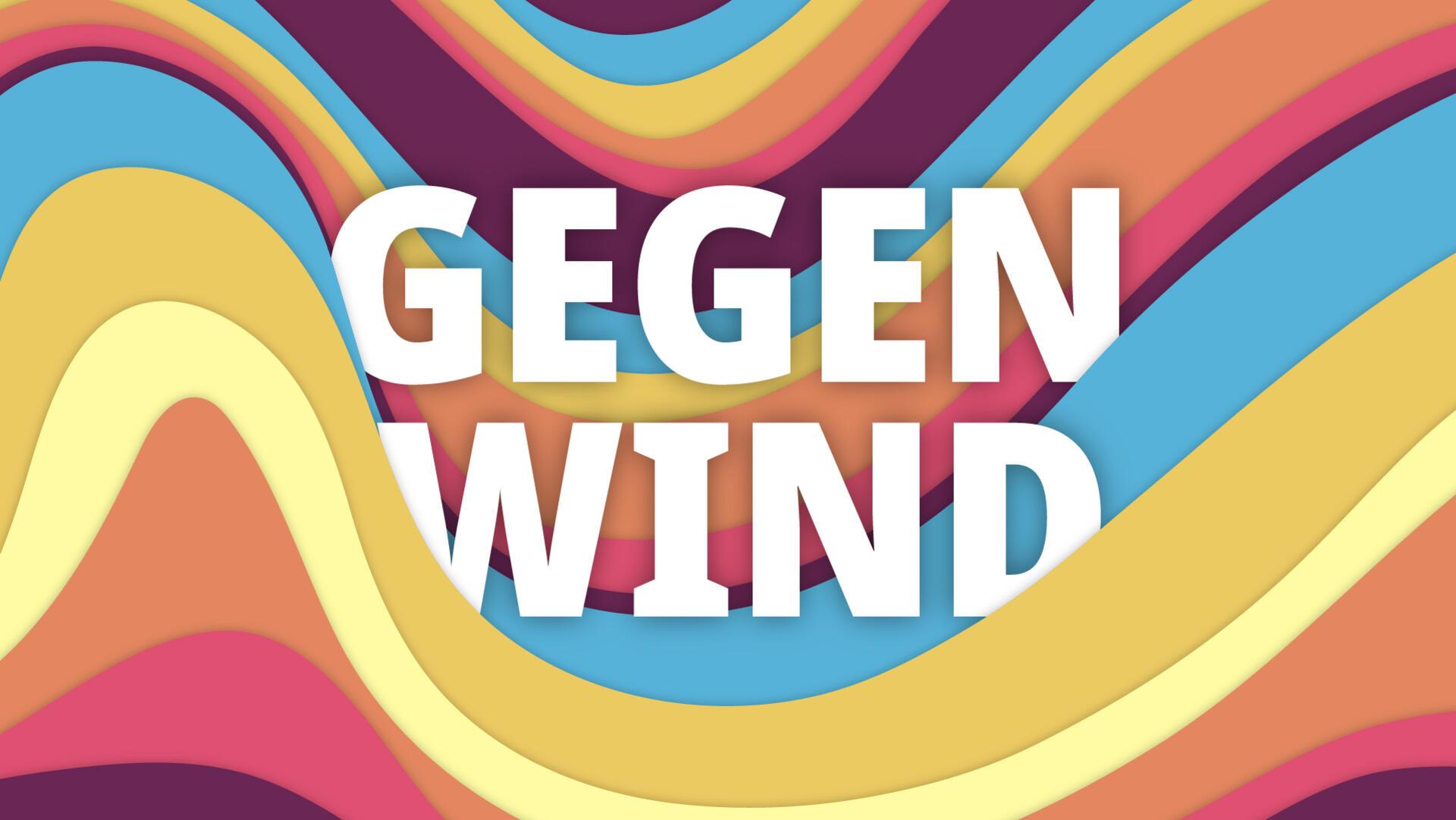 Das Logo der Kolumne "Gegenwind" ist auf dem Bild zu sehen.