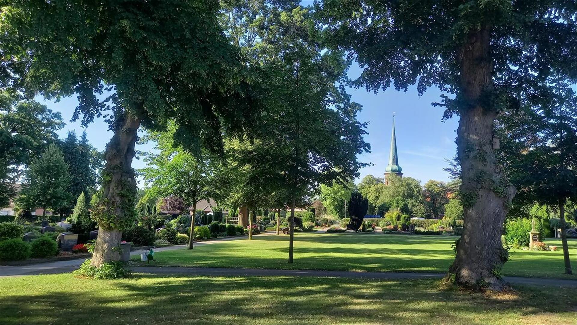 Der Friedhof in Sittensen