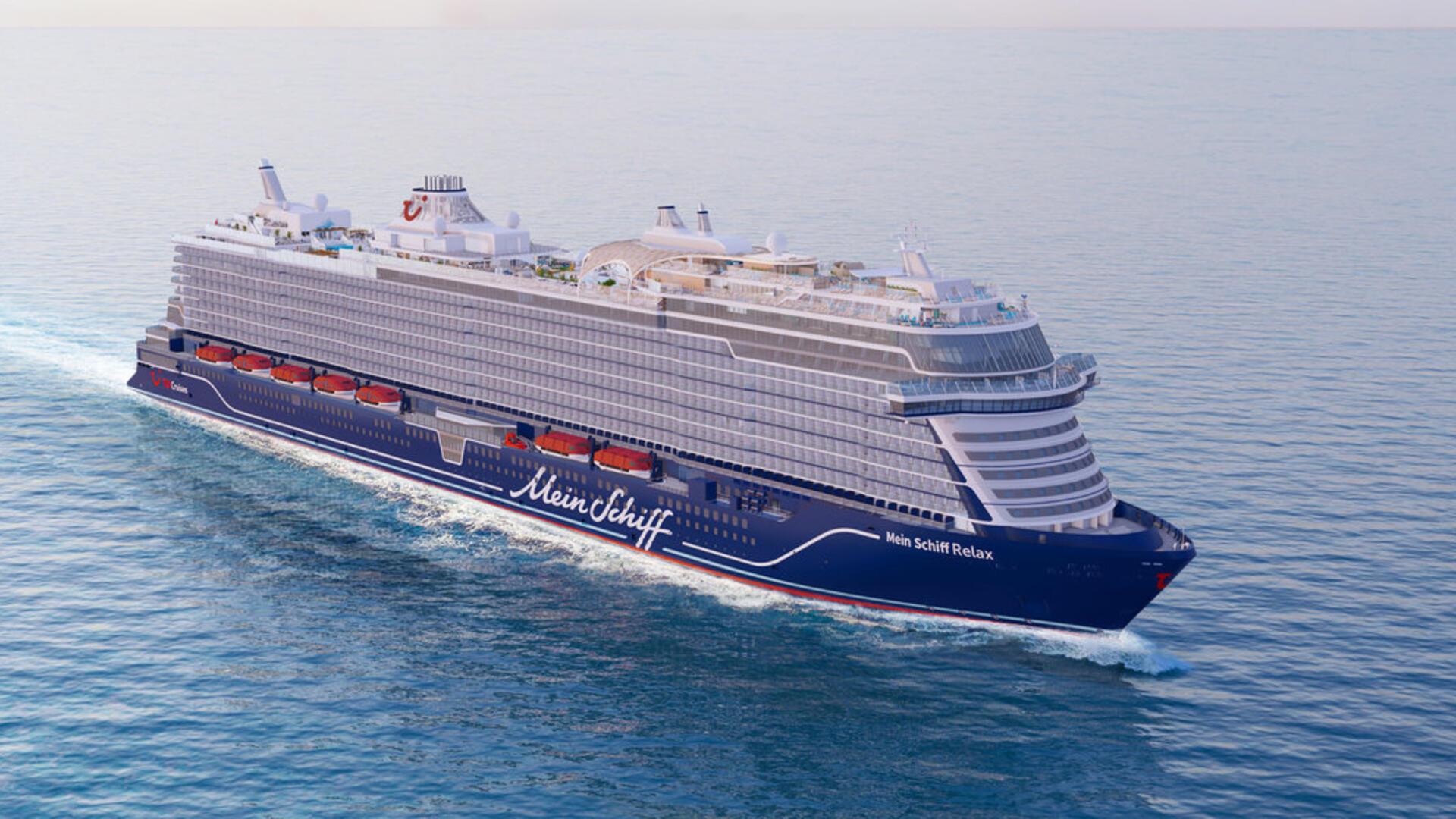 Die «Mein Schiff Relax» ist das neuste Flottenmitglied bei Tui Cruises - und deren erstes LNG-Schiff.